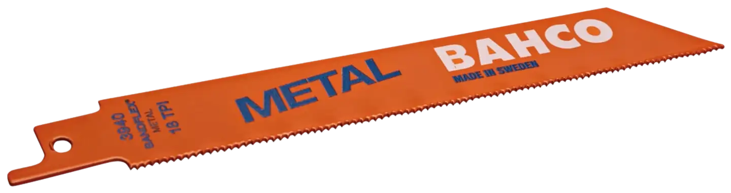 Bahco puukkosahanterä metallille 150 mm 18 Tpi