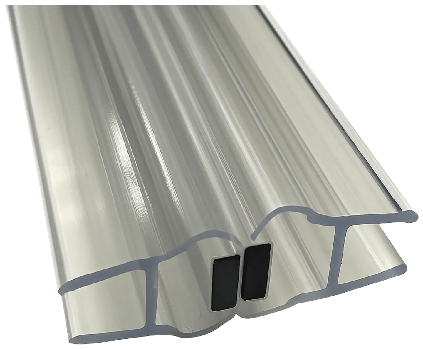 Indoor magneettitiivistepari kaareville suihkuseinille. - 2