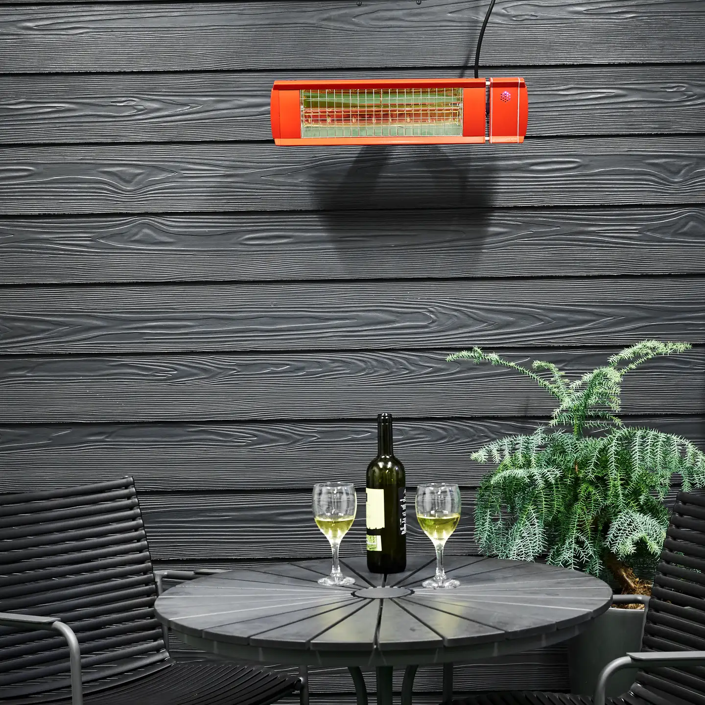 HEAT1 ECO Terassilämmitin High-line 2000W, punainen - 8