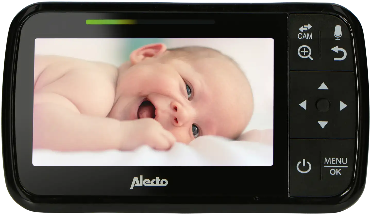 Alecto itkuhälytin kameralla ja näytöllä - 2