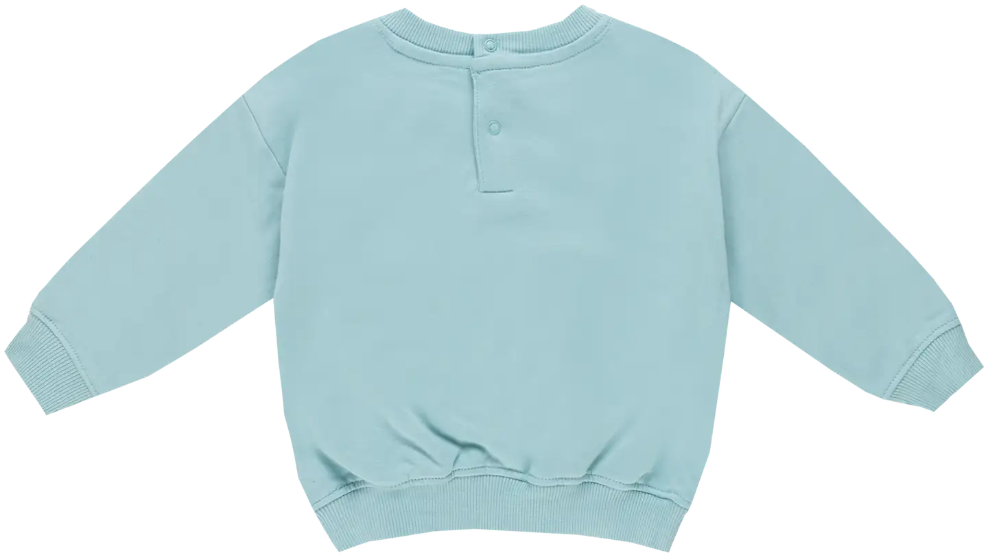 TEX BABY vauvojen collegepusero Kroko - TURQUOISE LIGHT - 2