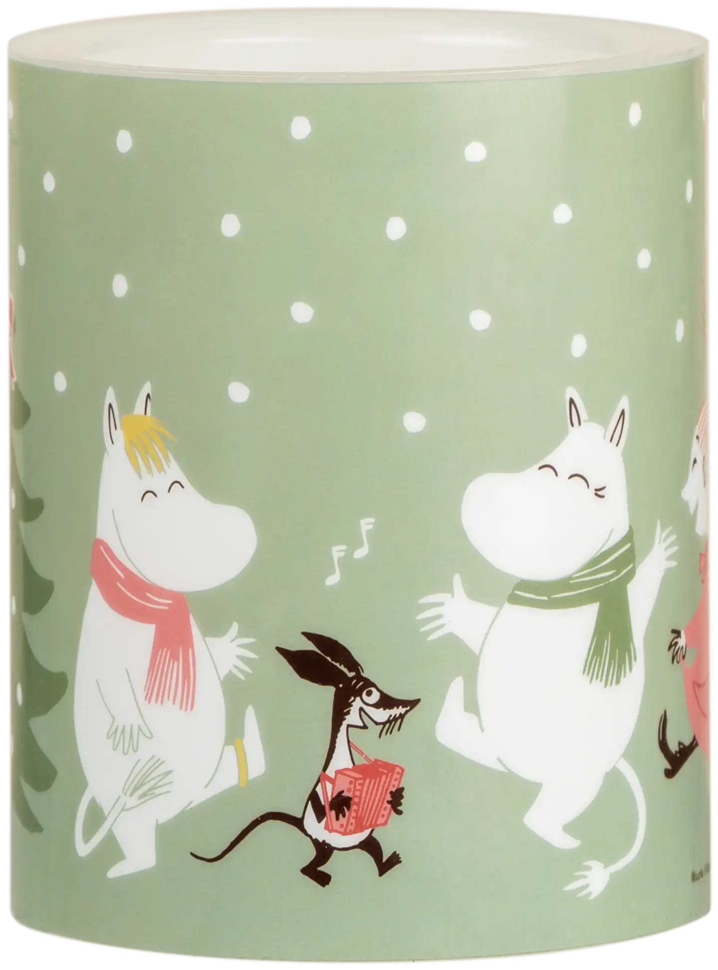 Muurla LED-kynttilä Muumi Juhlahumua 12,5 cm - 1