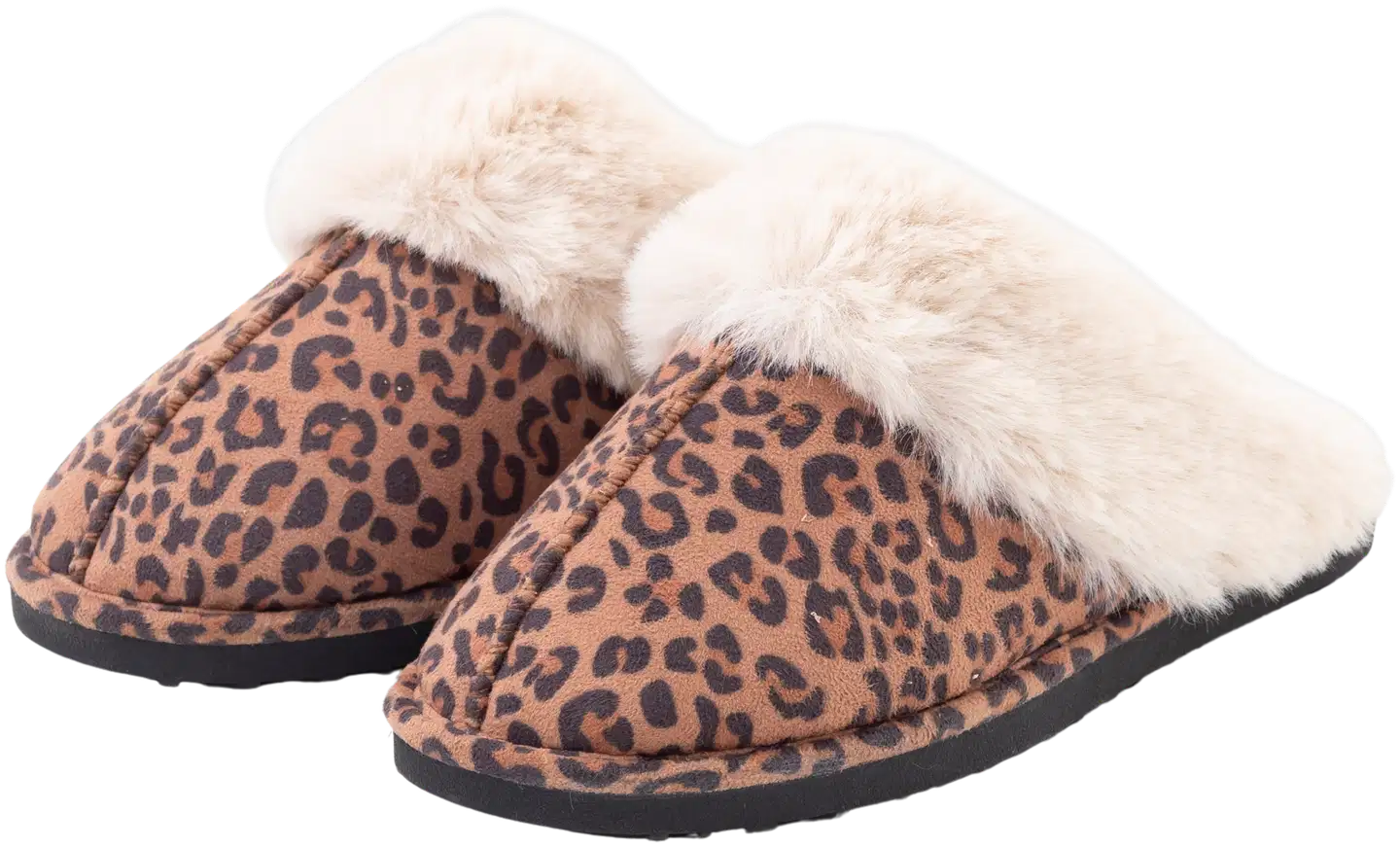 TEX naisten leoparditohvelit I289262 - BROWN - 1