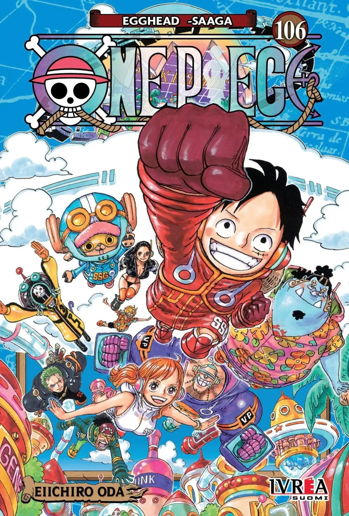 Oda, One Piece 106
