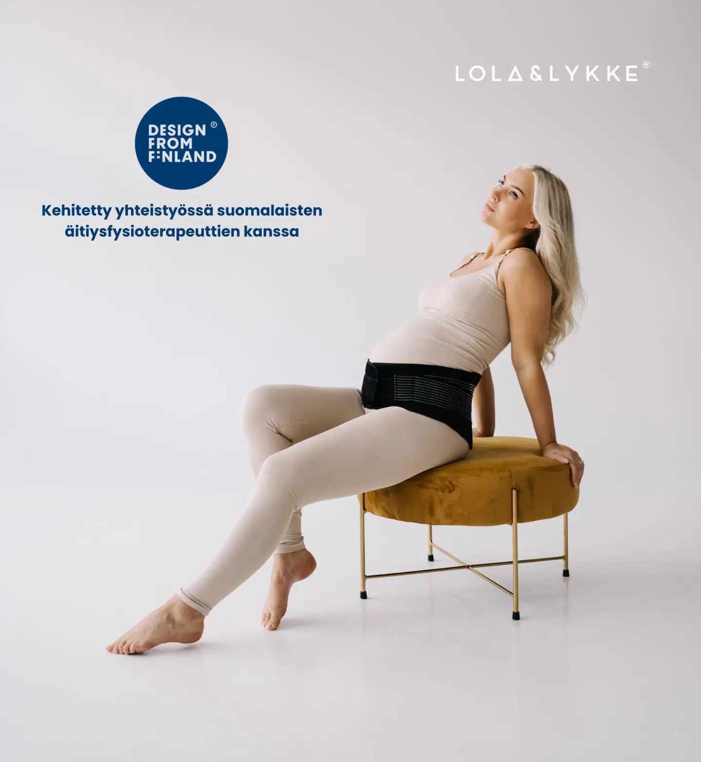 Lola&Lykke core relief raskausajan tukivyö - MUSTA - 4