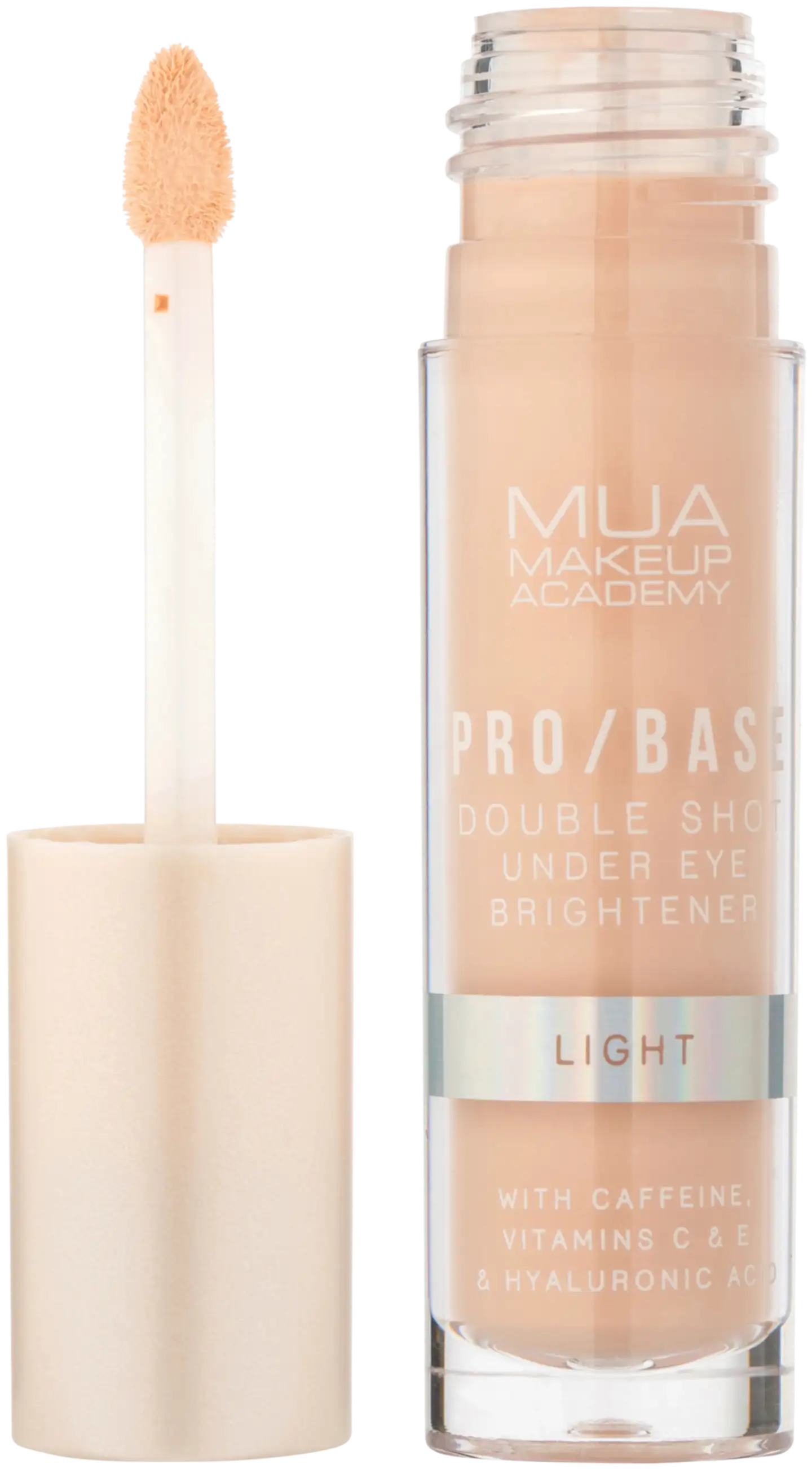 MUA Make Up Academy Double Shot Under Eye Brightener 5 ml Light to Medium, peitevoide - Light