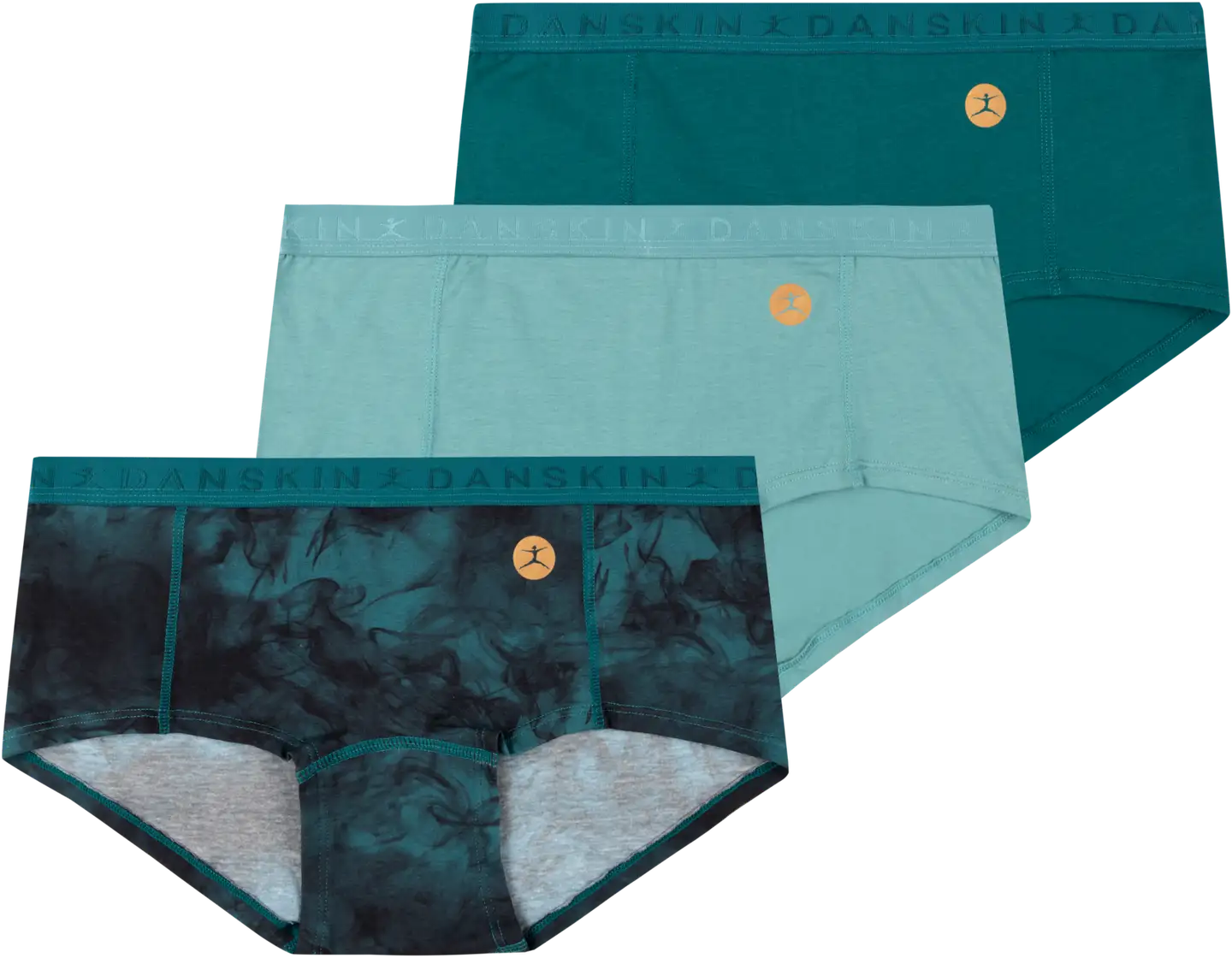 Danskin naisten hipsterit 3-pack 210D082642 - Multicolor - 1