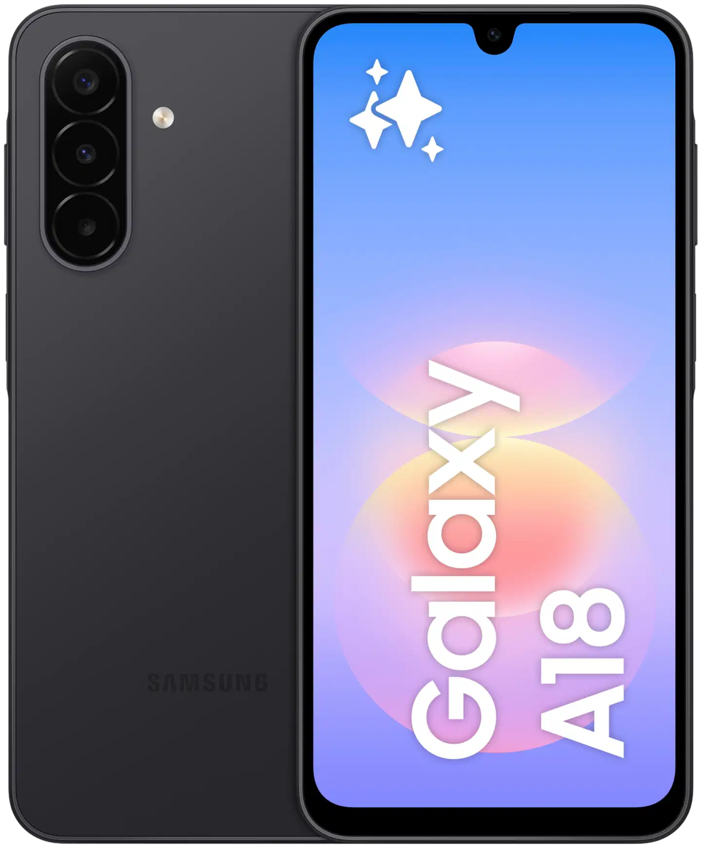 Samsung älypuhelin Galaxy A18 LTE 128 GB musta - 1