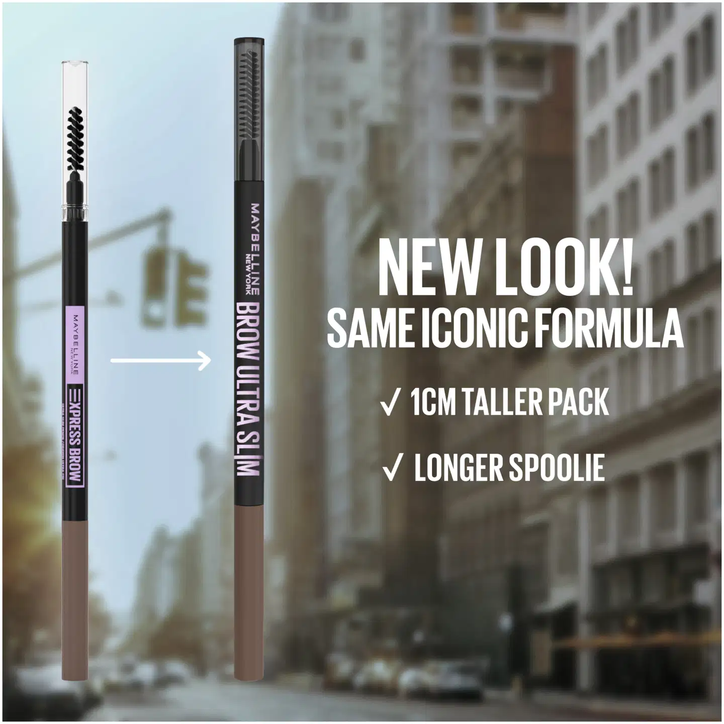 Maybelline New York Brow Ultra Slim 04 Medium brown  -kulmakynä 0,84g - 4