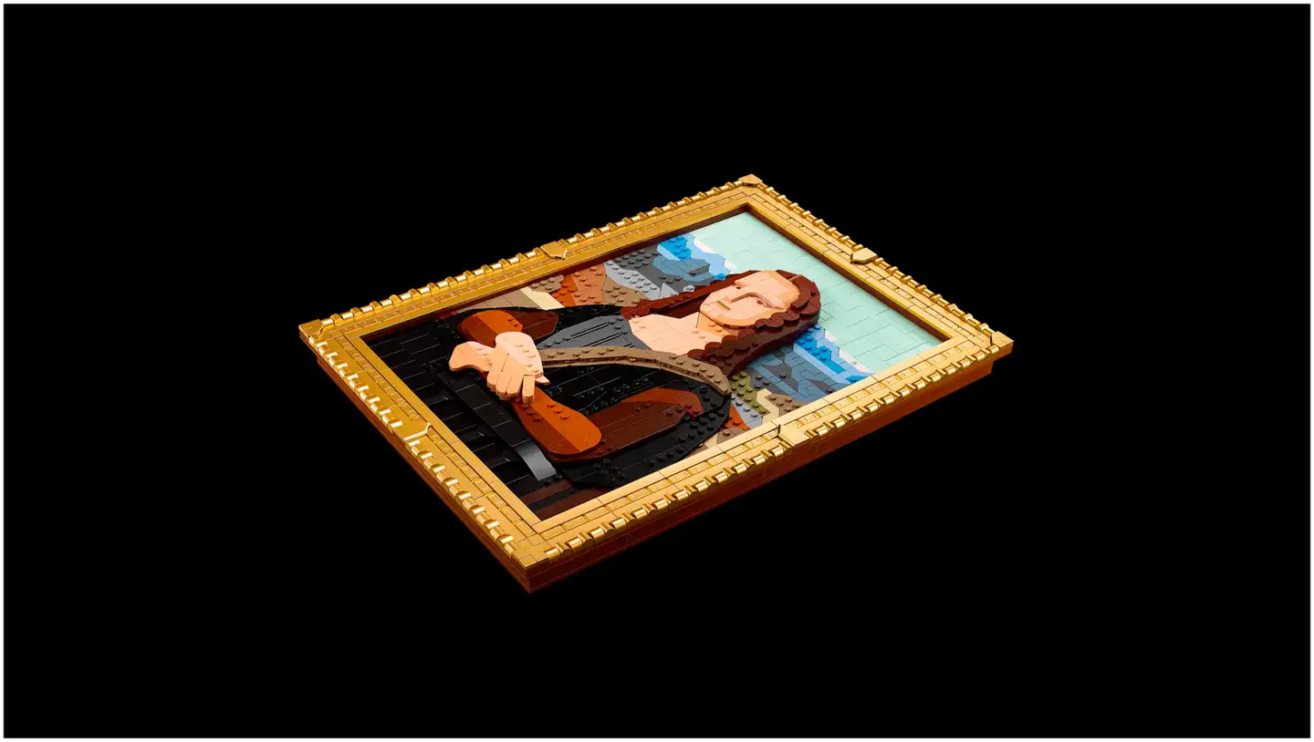 LEGO Art Mona Lisa, maalaus-rakennussetti aikuisille 31213 - 6