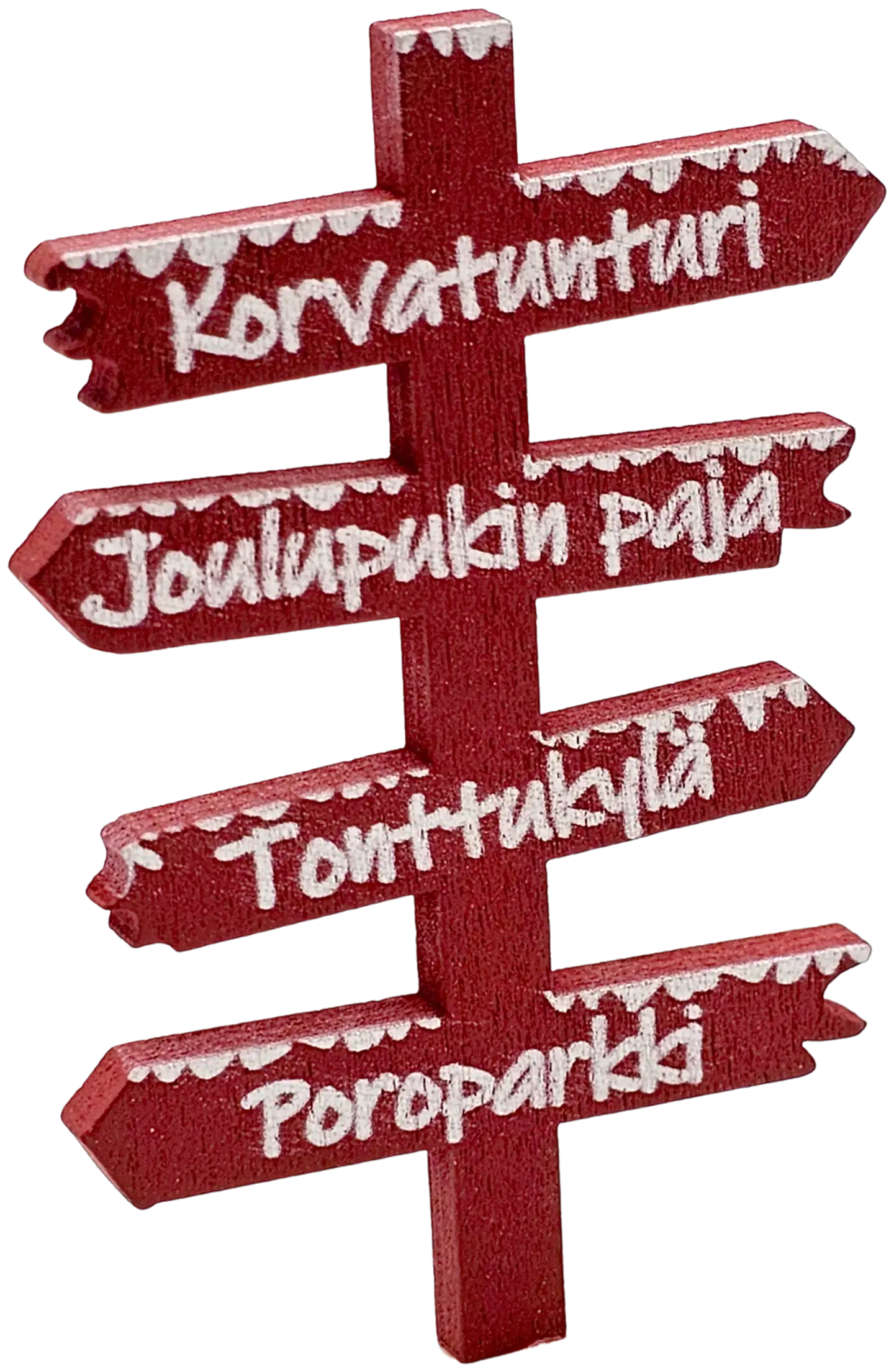 J.K. Primeco koristekyltti mini punainen - 2