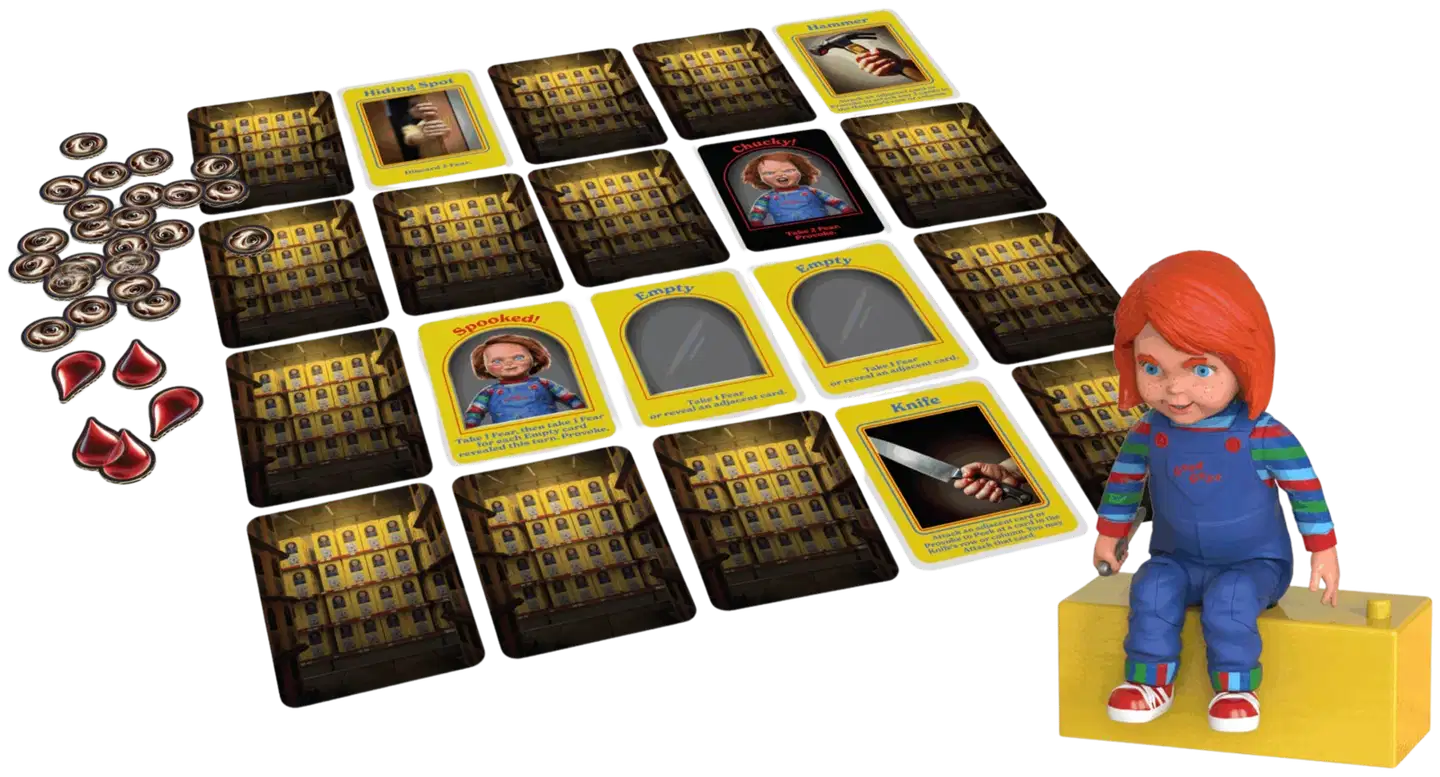 Goliath Chucky the Game -peli englanninkielinen - 2