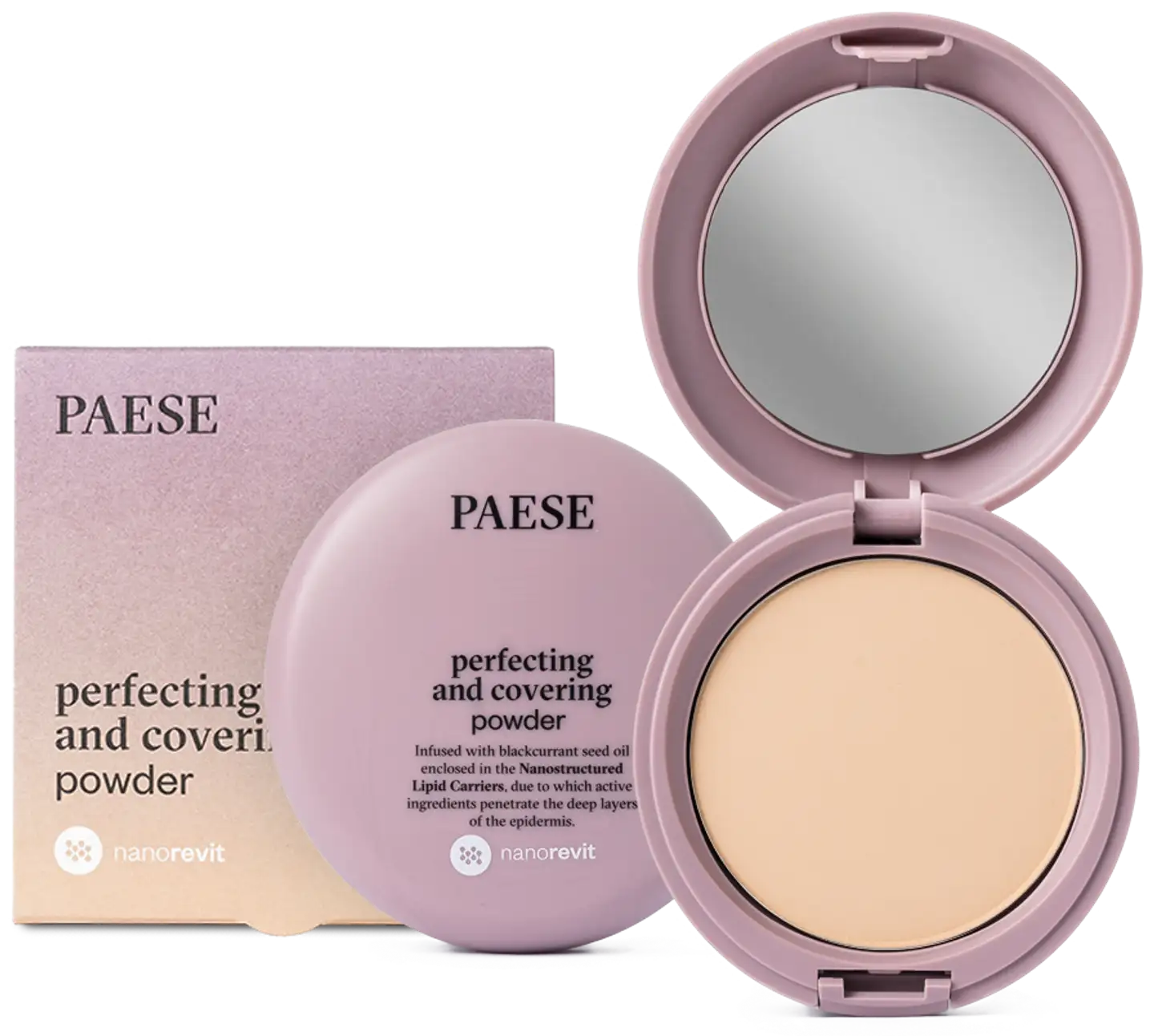 Paese Nanorevit meikkipuuteri Perfecting & Covering 04 Warm Beige - 1