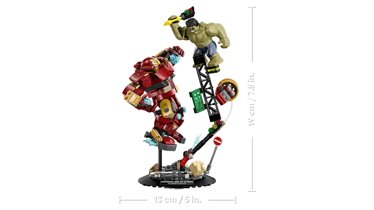 LEGO® Super Heroes Marvel 76343 Eeppinen taistelu: Hulkbuster vastaan Hulk - 8