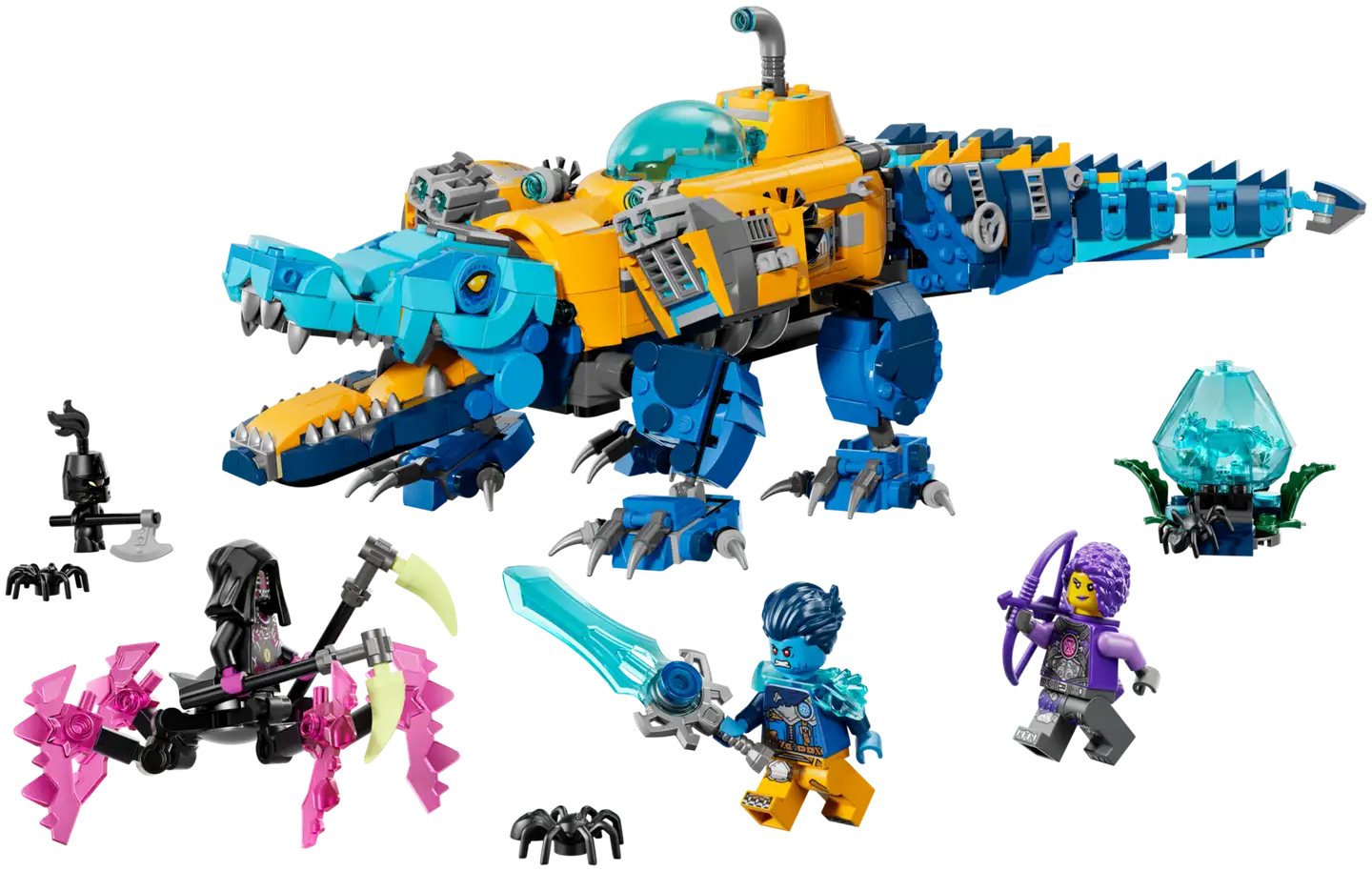 LEGO® DREAMZzz 71512 Krokotiilisukellusvene - 2