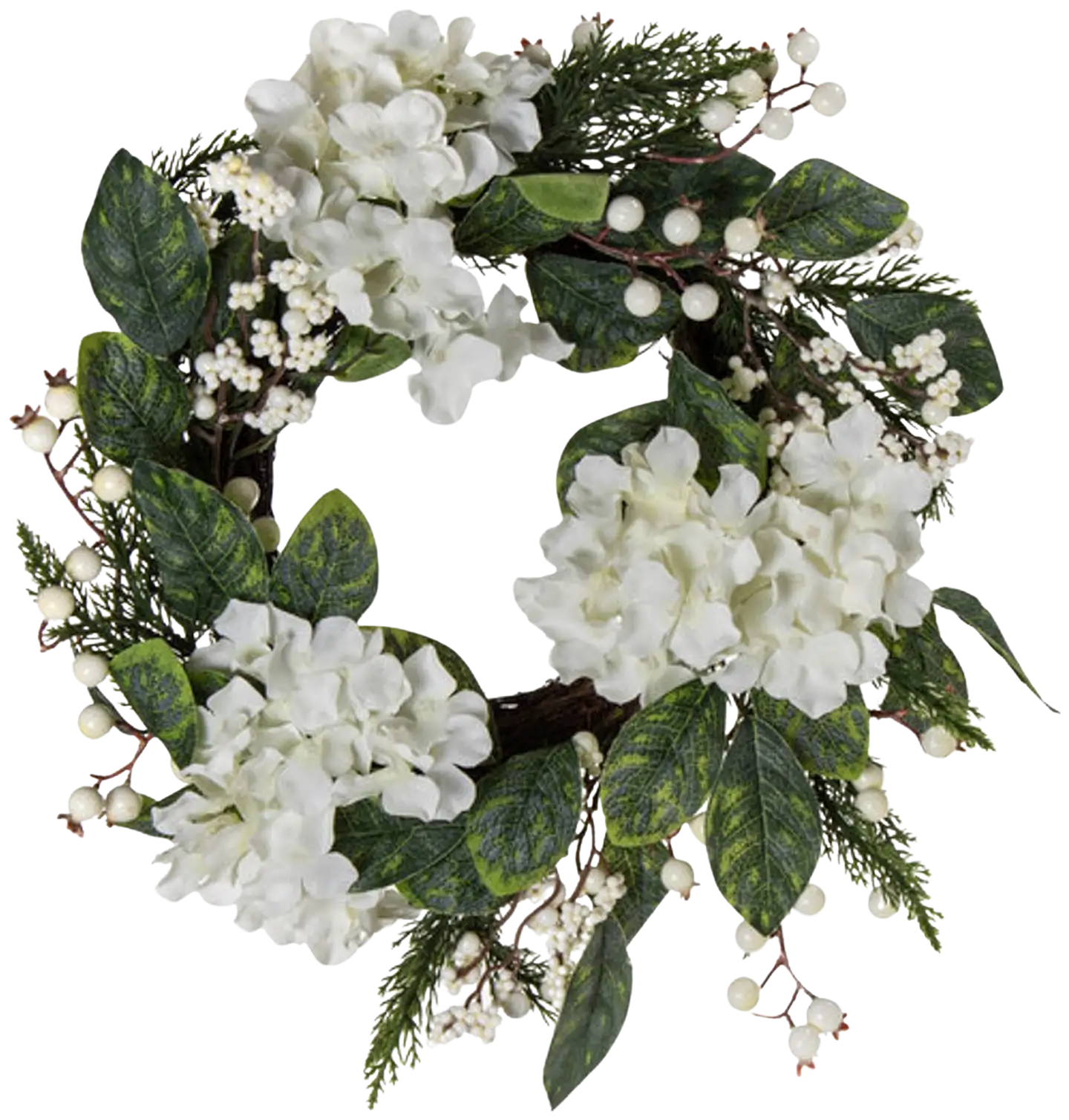 AmandaB kranssi valkoiset marjat 45cm
