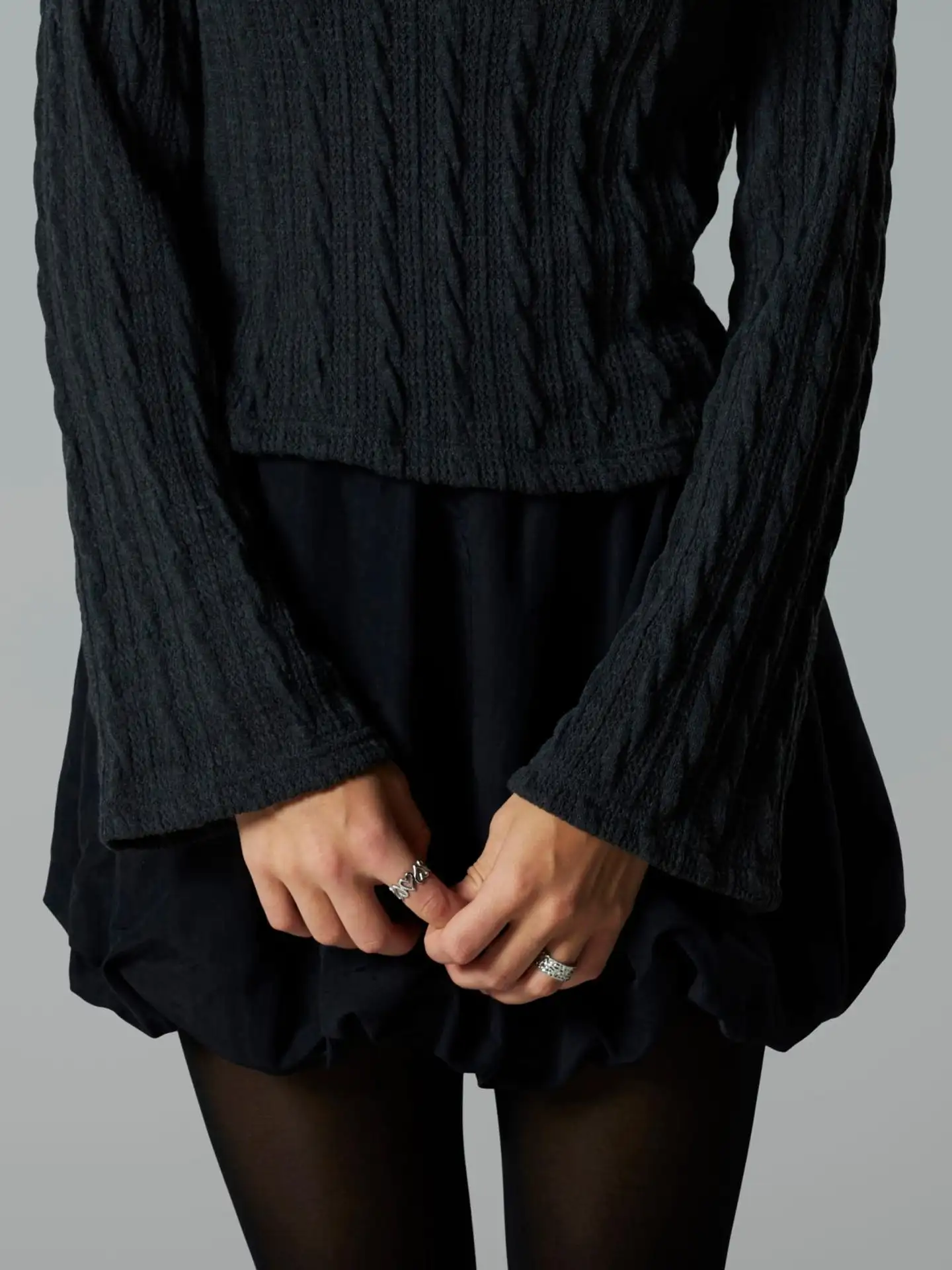 LMTD lasten hame - BLACK - 3