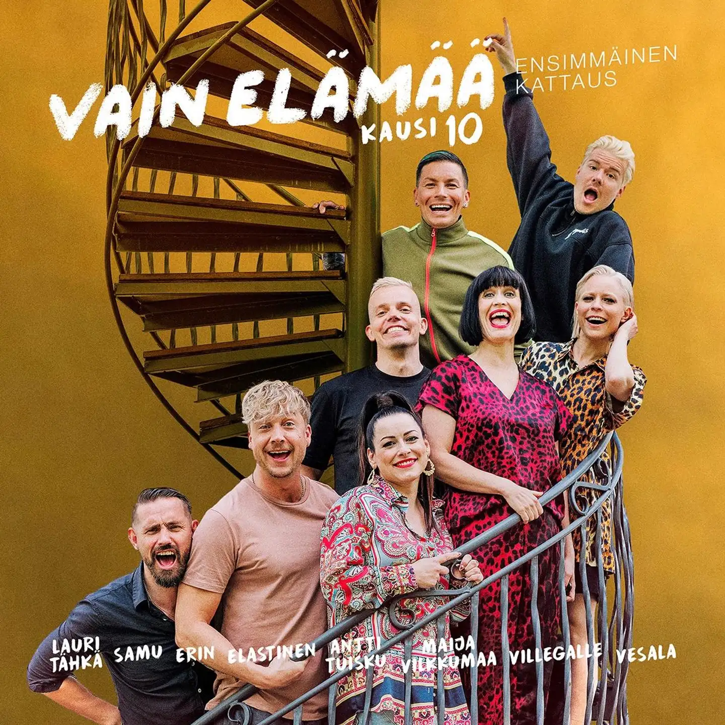 Vain Elämää 10 - 1. Kattaus CD