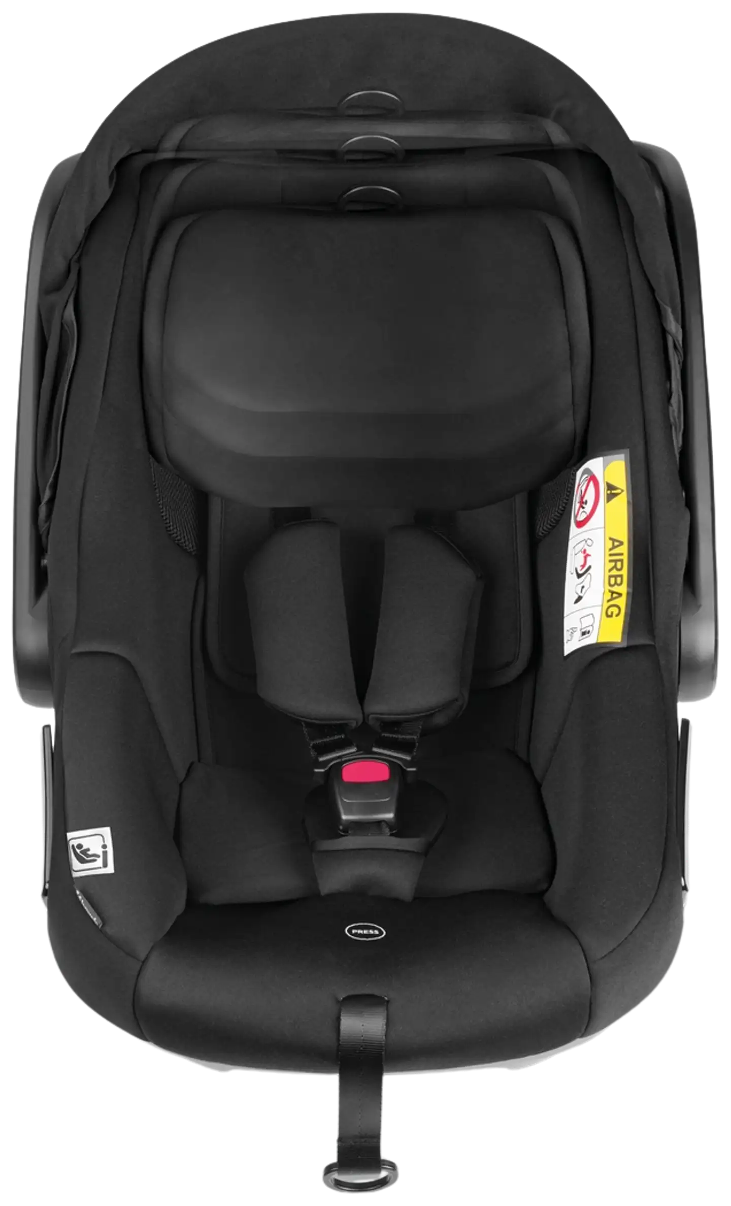 Hauck yhdistelmävaunut Shop N Care Travel Set 0-25 kg harmaa - 9