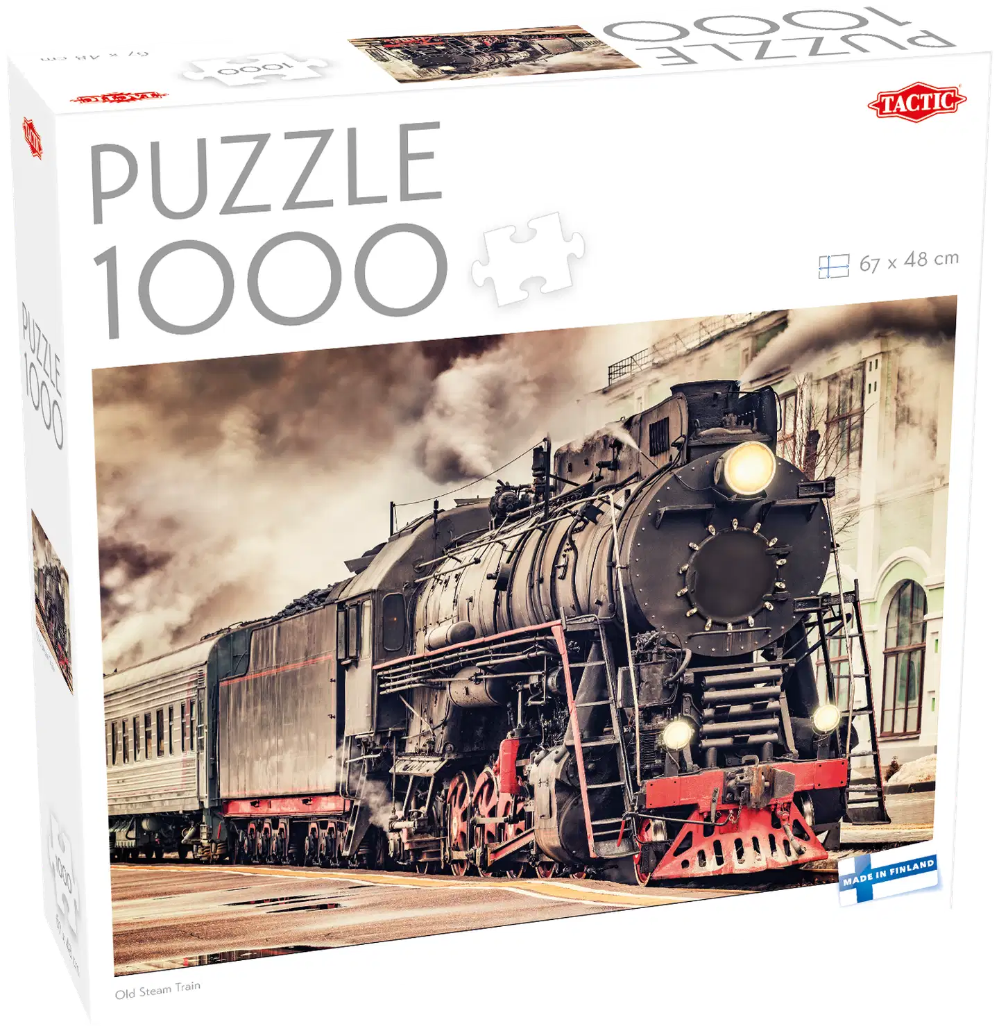 Tactic Palapeli Puzzle Lovers Old Steam Train 1000 palaa - 1
