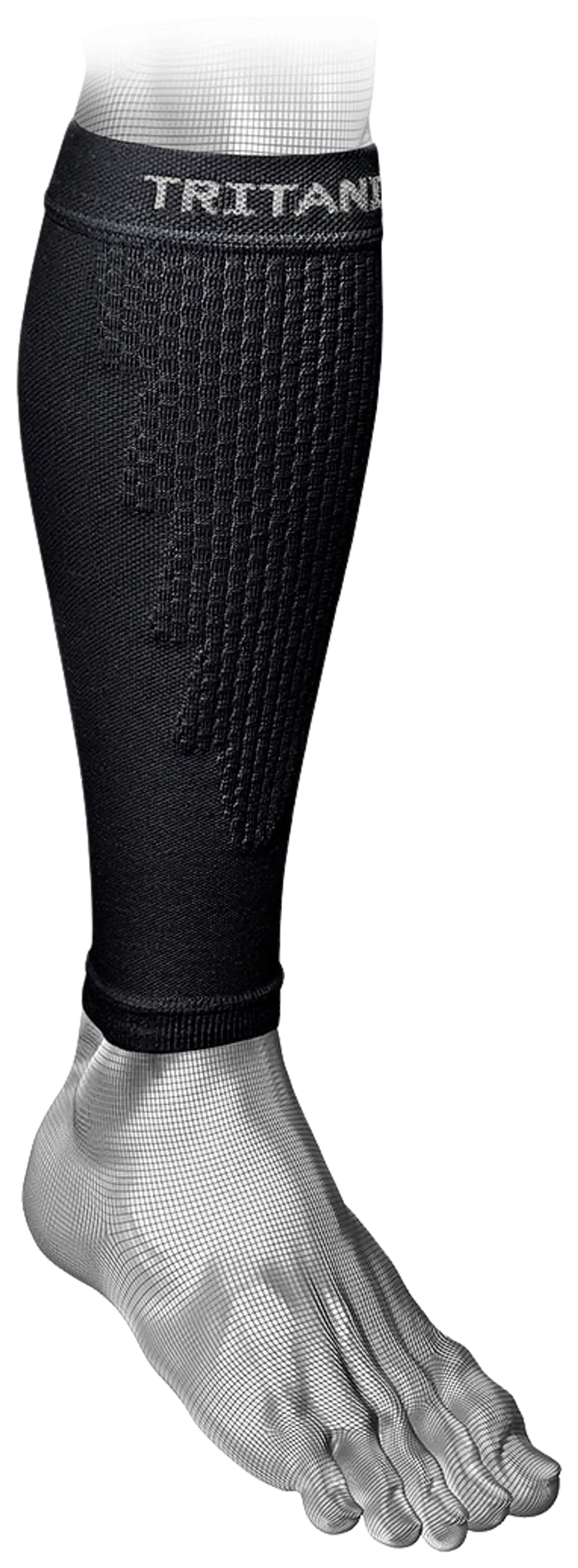 Tritanium kompressiosäärystimet matala paineluokka 10-15 mmHg musta - MUSTA - 1