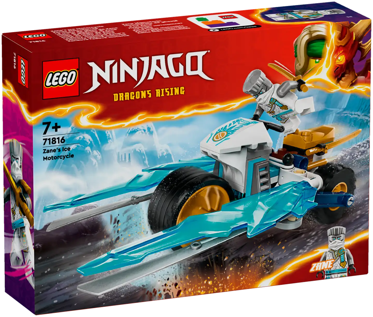 LEGO Ninjago 71816 Zanen jäämoottoripyörä - 1