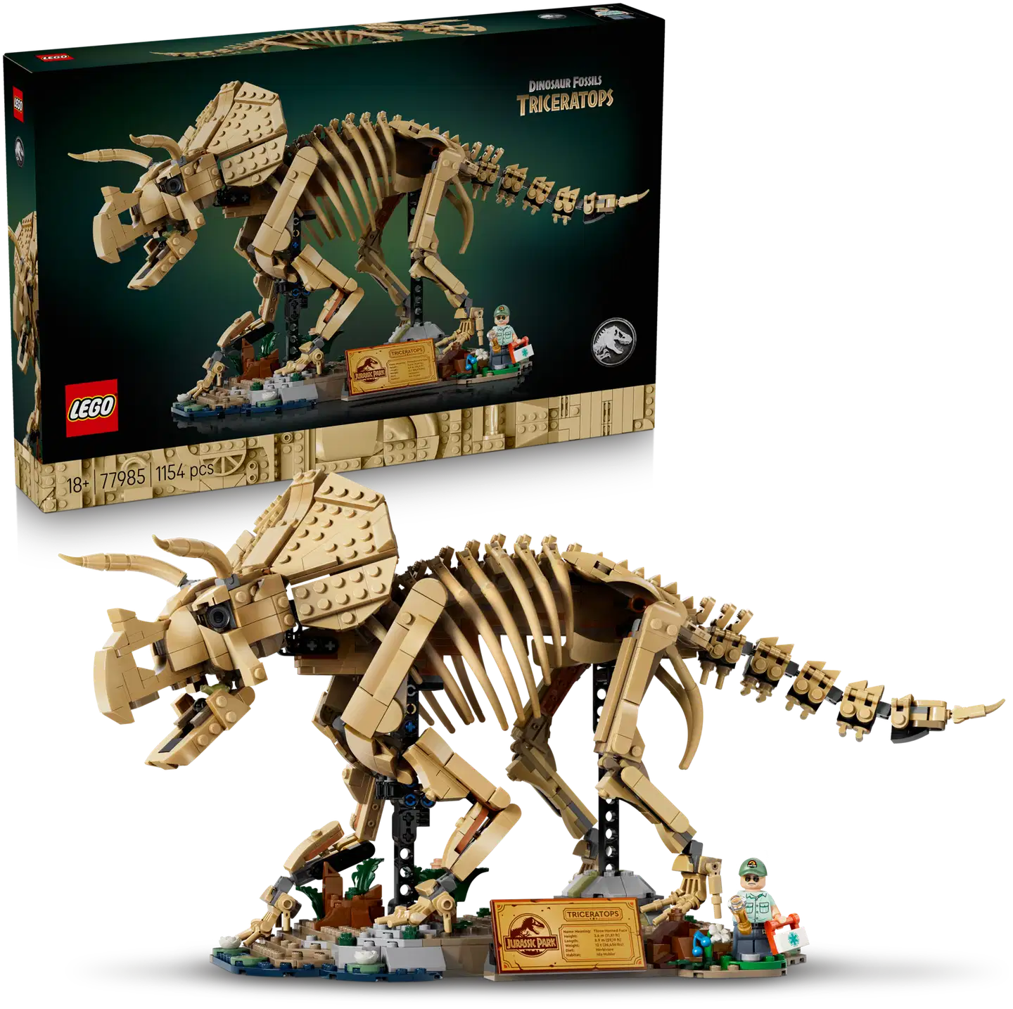 LEGO® Jurassic World 77985 Dinosaurusfossiilit: Triceratops - 1