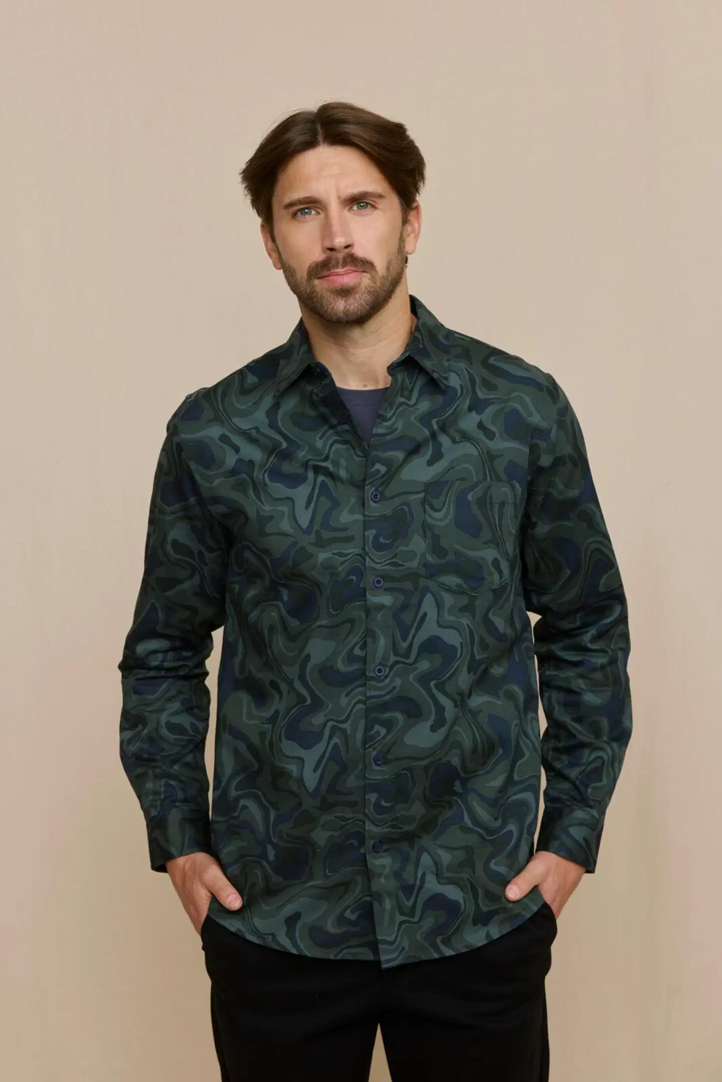 Finlayson miesten paita Marmori - Camo - 3