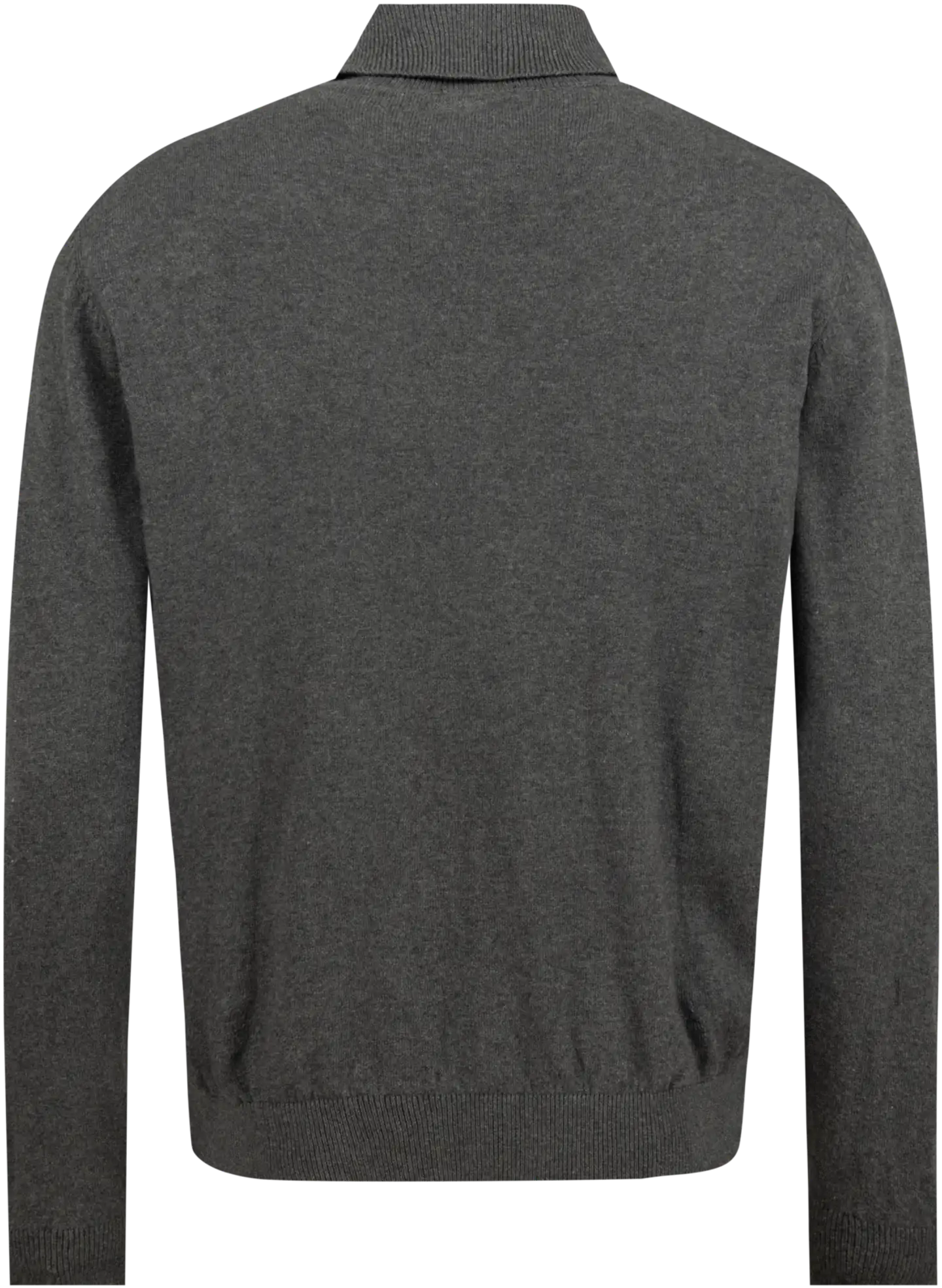 TEX miesten pooloneule puuvillaa I992457 - GREY DARK - 2