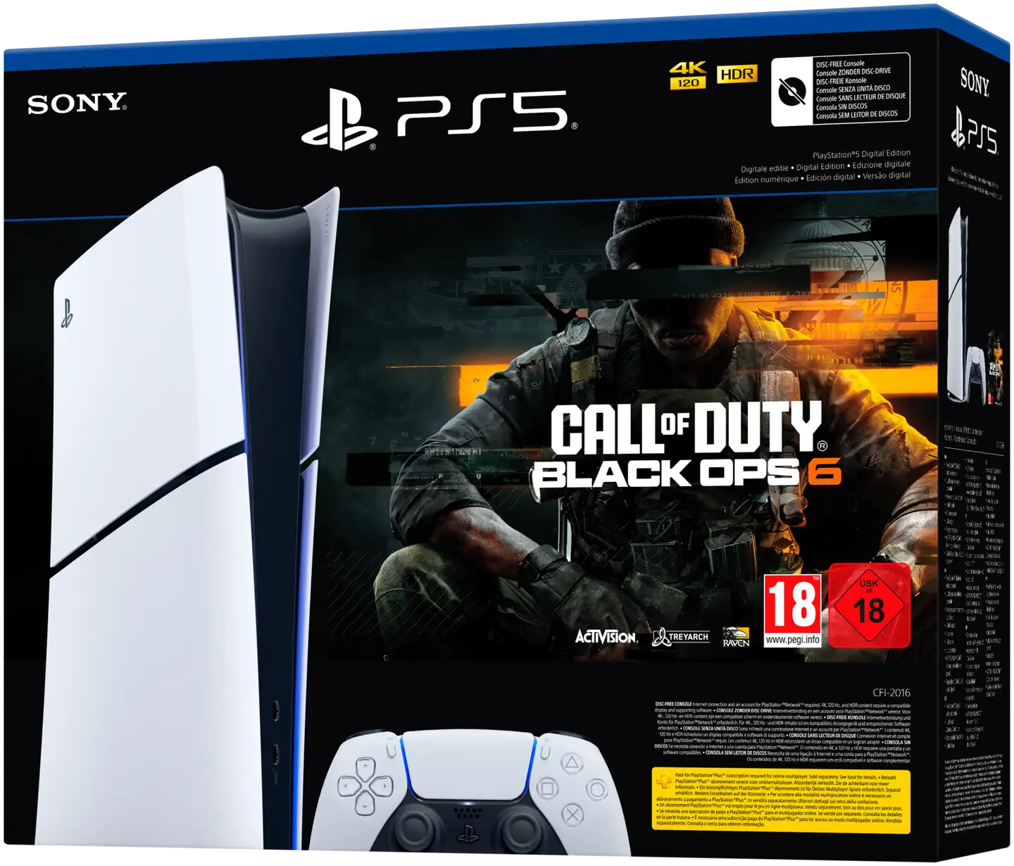 PlayStation®5 Digital Edition – Call of Duty®: Black Ops 6-konsolipakkaus - 1