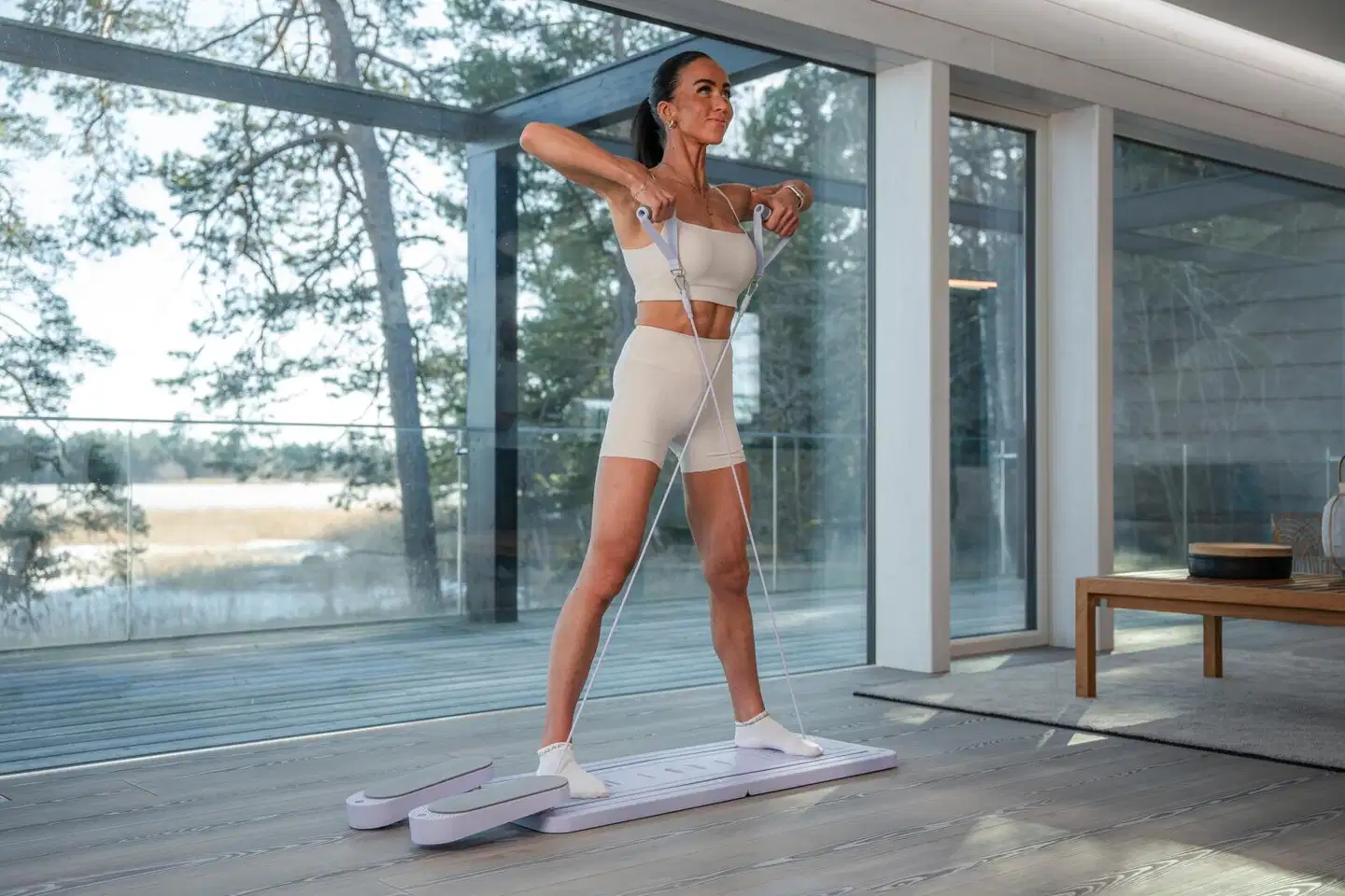 Gymstick pilateslauta V Reformer - 9