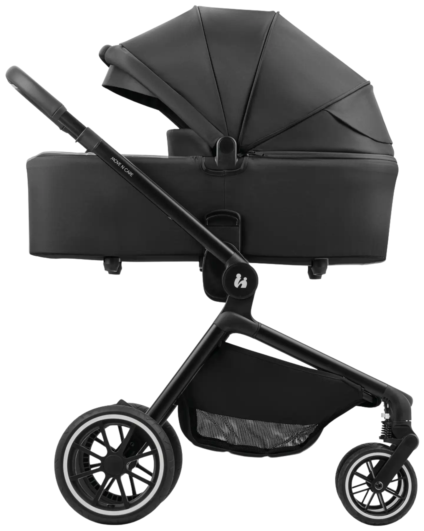 Hauck yhdistelmävaunut Move N Care Set 0-22 kg musta - 5