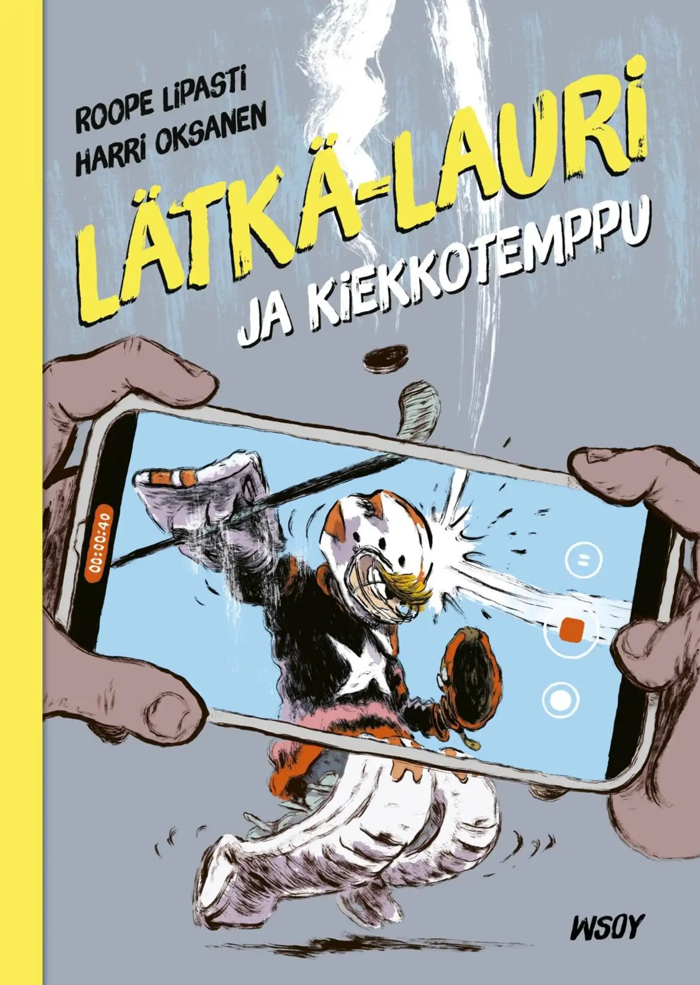 Lipasti, Lätkä-Lauri ja kiekkotemppu