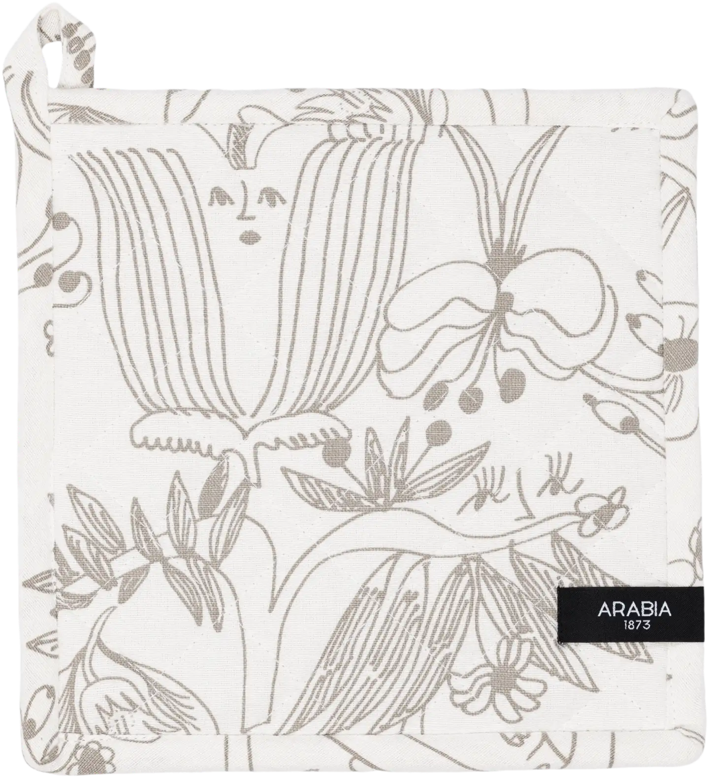 Arabia patalappu Puutarhurit 22x22 cm, beige - 1