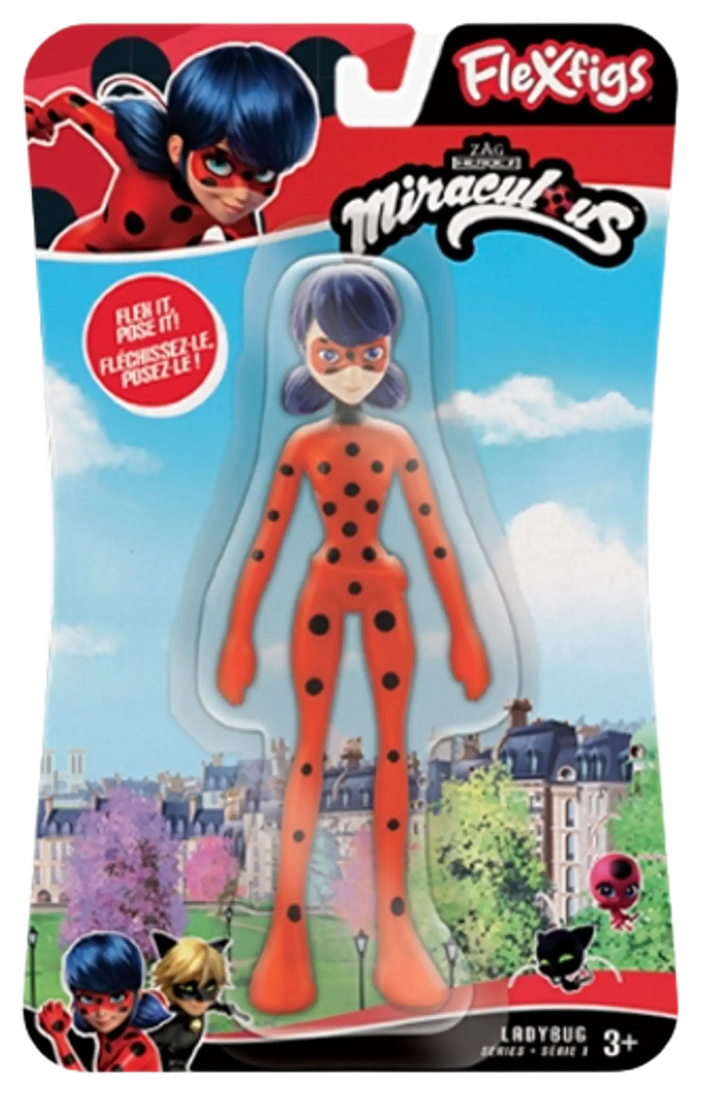 FlexFigs Lelu 1 Pkt Miraculous Lady Bug