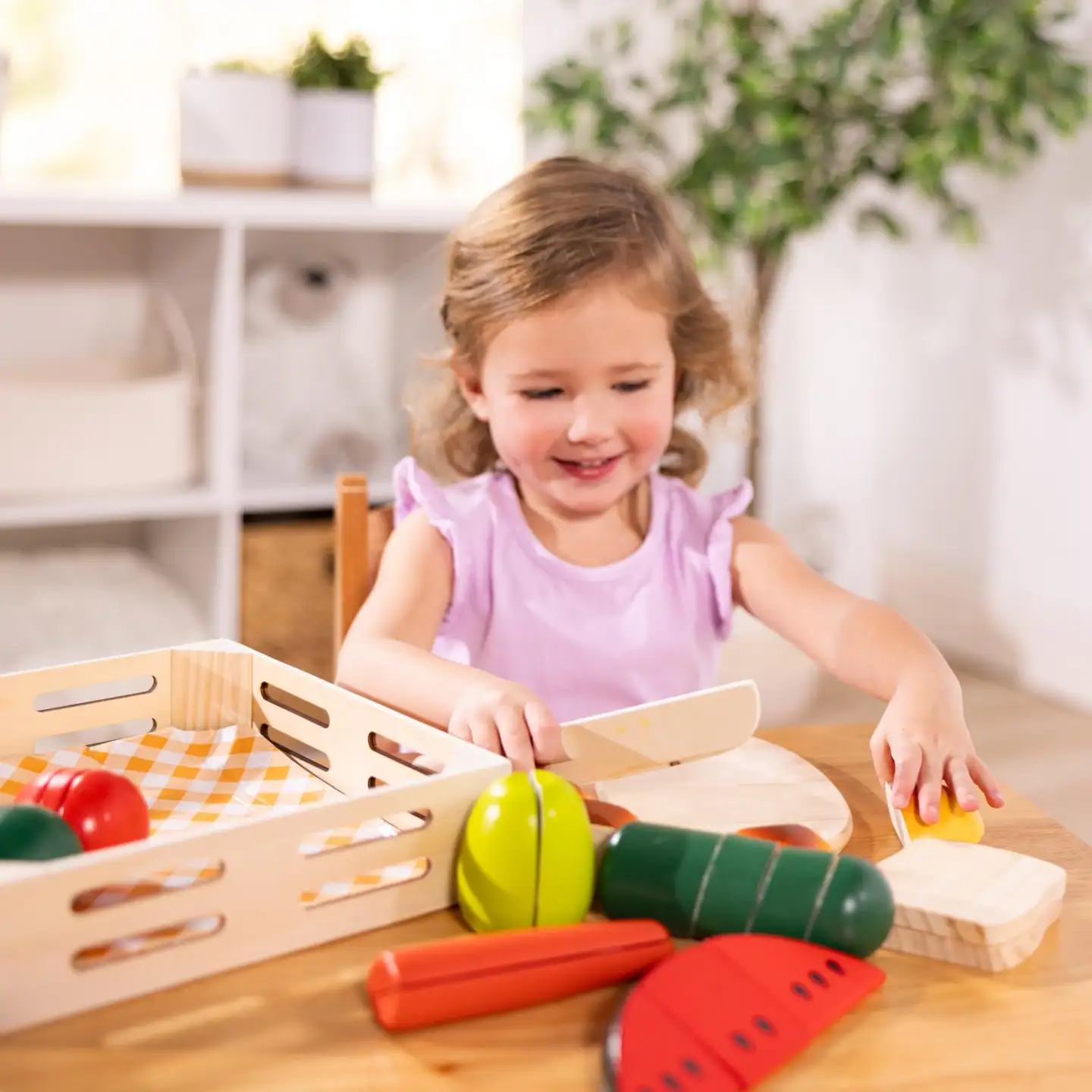 Melissa & doug Leikkisetti Pilkotaan ruokaa - 5