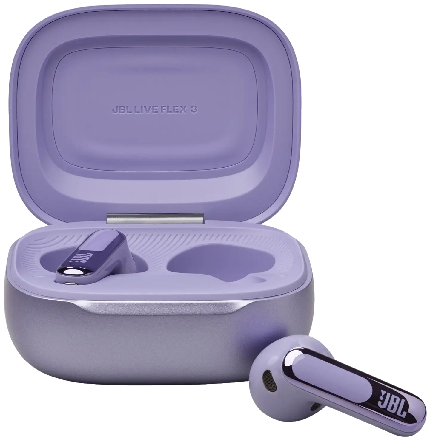 JBL Bluetooth vastamelunappikuulokkeet Live Flex 3 violetti - 1