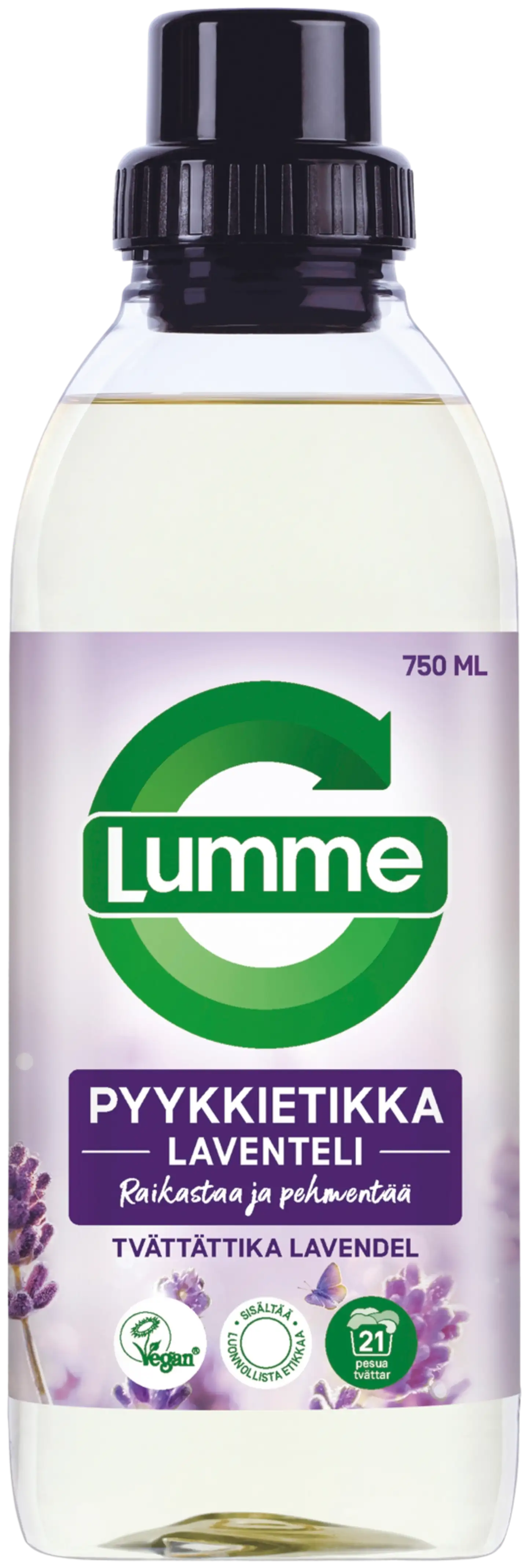 Lumme pyykkietikka Laventeli 750ml