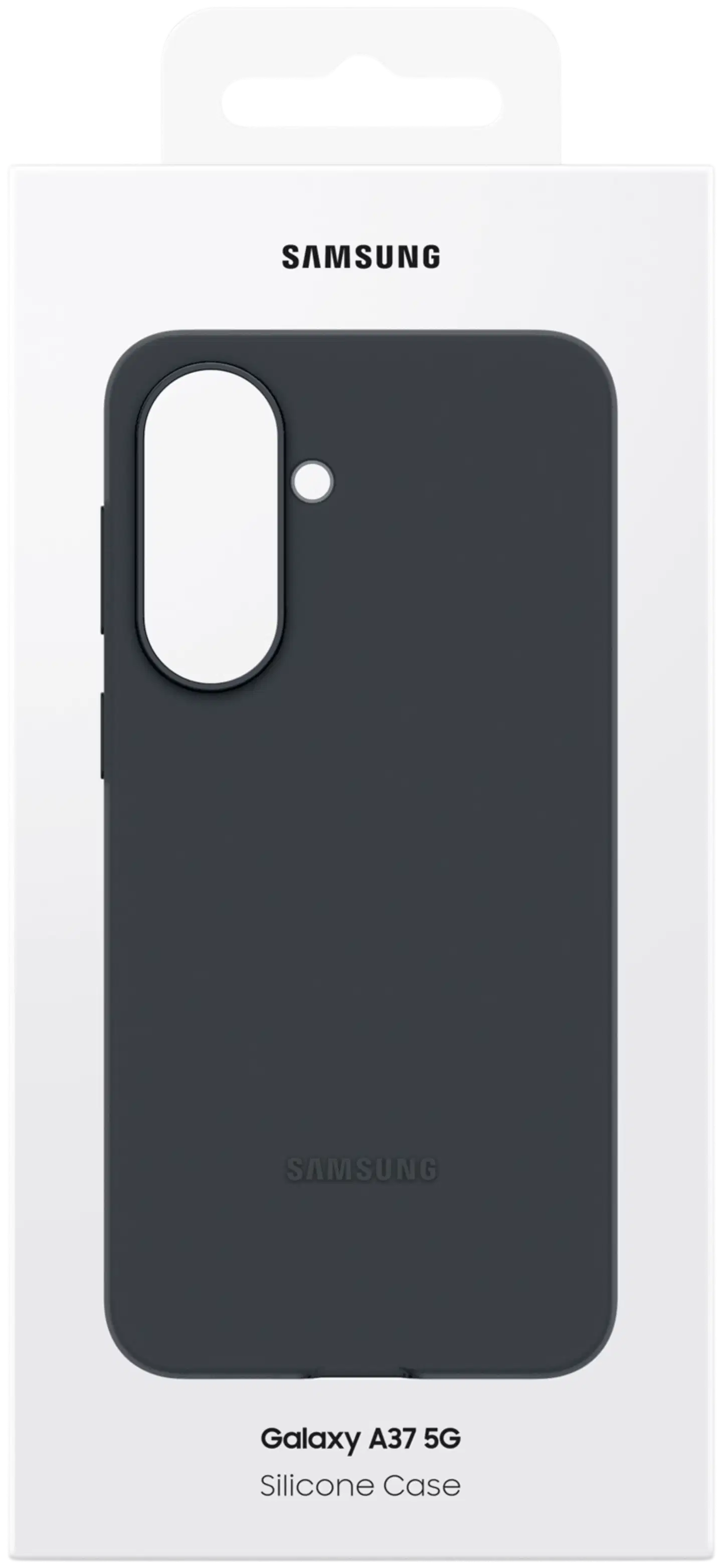 Samsung A37 silikonikuori musta - 7