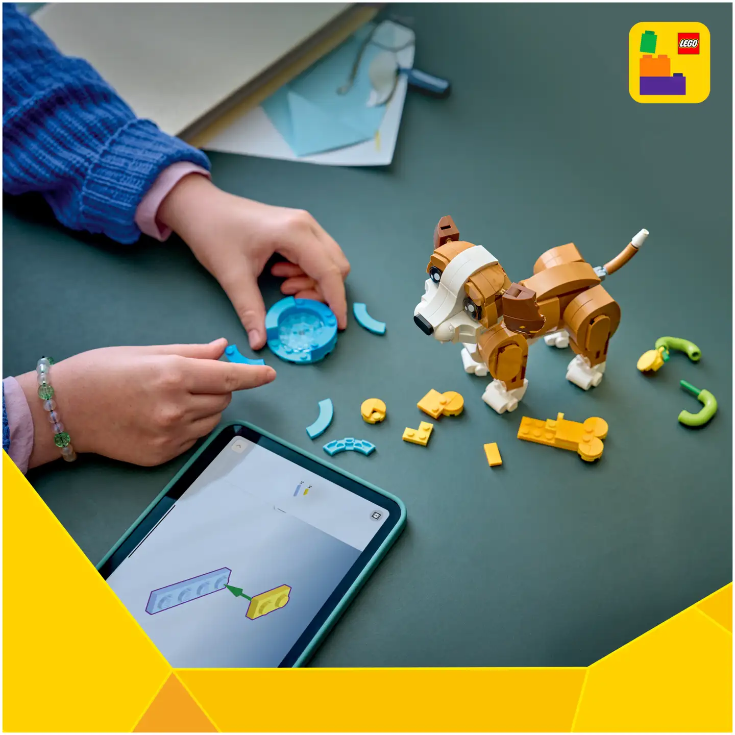 LEGO® LEGO Creator 31382 Söpöt eläimet: Leikkisä koiranpentu - 3