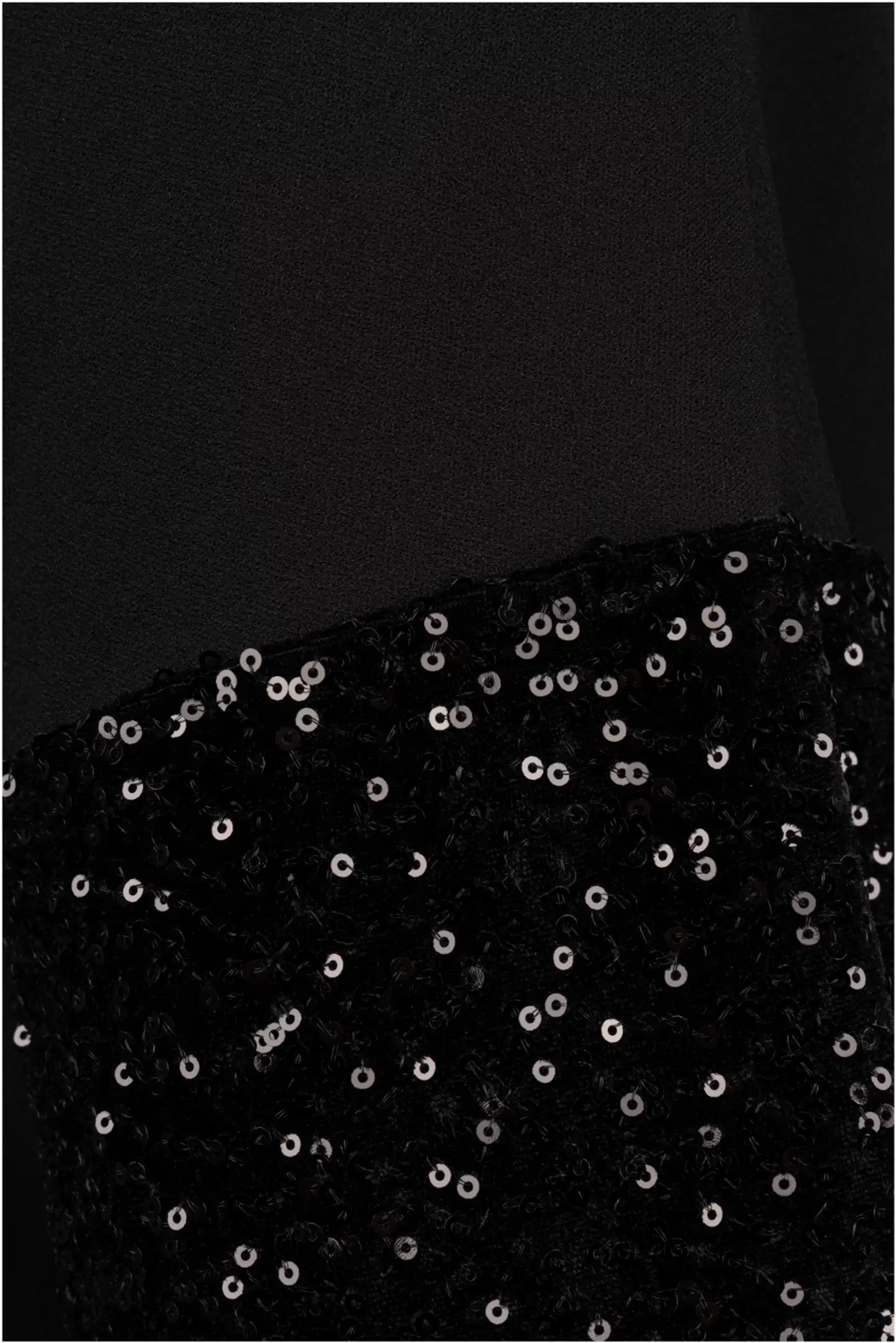 House naisten mekko paljettisomisteisilla hihoilla 218HP40261, D-mitoitus - Black - 3