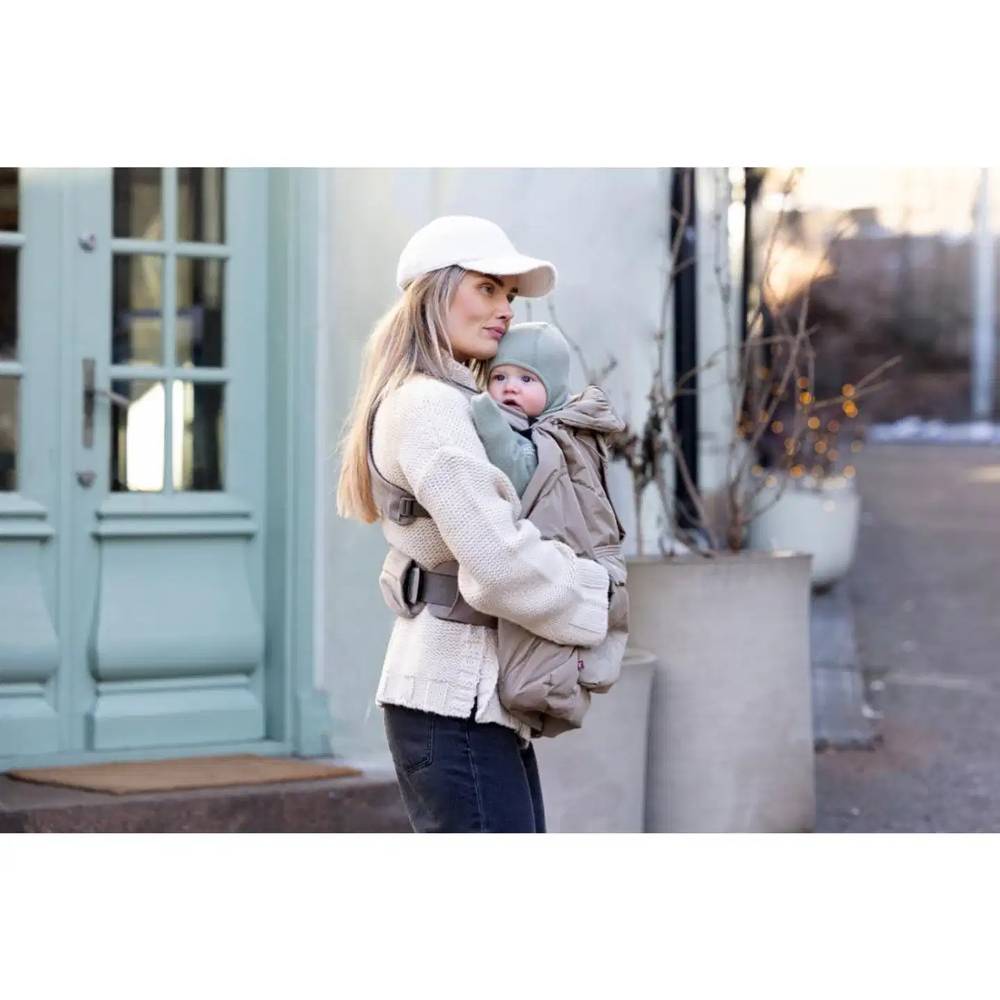 Voksi kantolämpösuoja Carrier Cover beige - 9