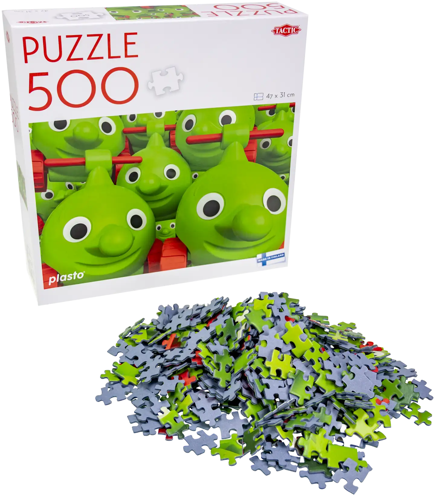 Tactic palapeli Kurkkumopot, Kuueläin Kurkkumaasta 500 palaa - 2