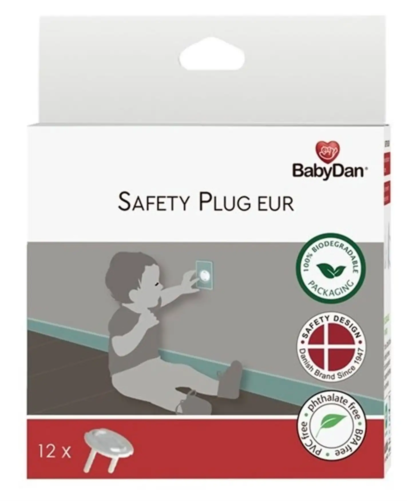 BabyDan pistorasian suojat 12 kpl - 2