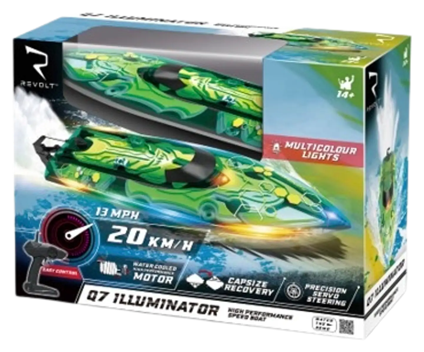 Revolt RC-vene Q7 Illuminator Boat - 2
