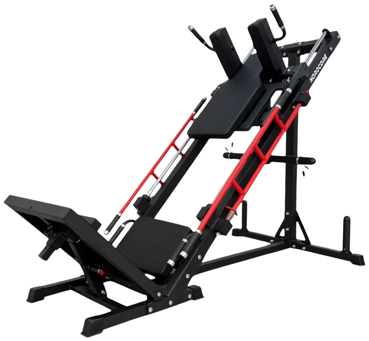 Nordcore 3-IN-1 Hack Kyykky/Jalkaprässi/Pohjelaite - 1