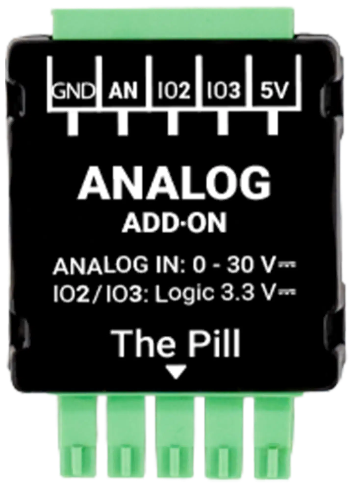 Analog 0-30 V Add-on (Accessory for The Pill by Shelly) - Analoginen 0-30 V -lisäosa The Pill -laitteelle - 1