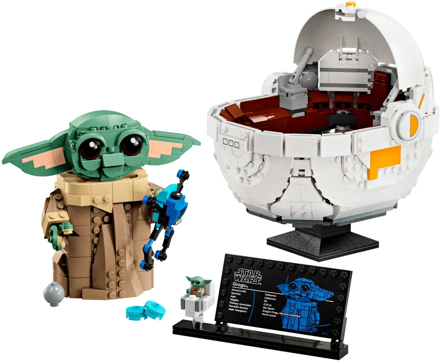 LEGO® Star Wars TM 75403 Grogu™ ja leijuvaunut - 4