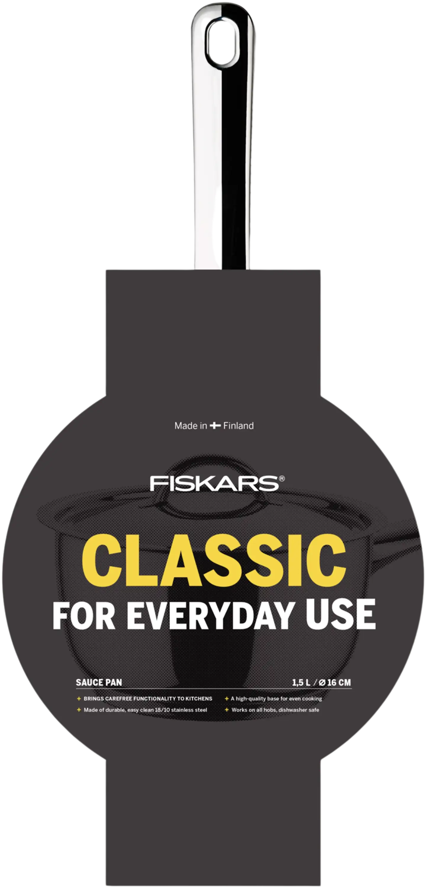 Fiskars Classic teräskasari 1,5l - 2