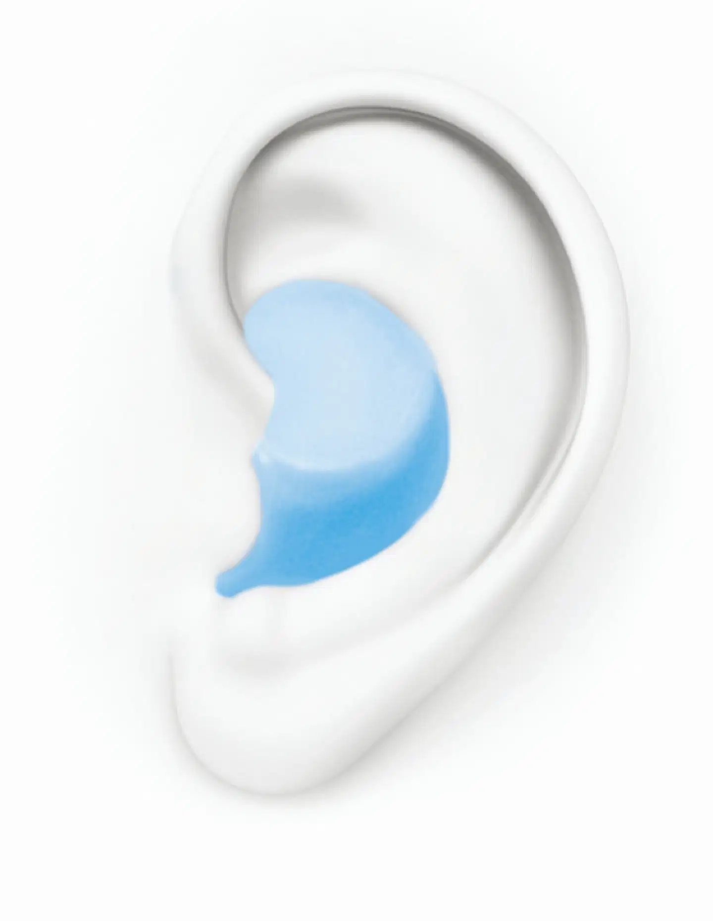 Haspro MOLDABLE silikonikorvatulpat sininen 6 paria - 5